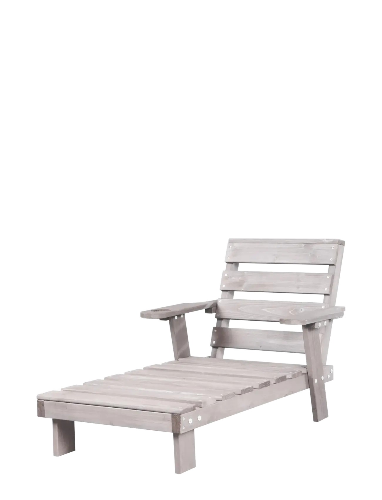 ROBA - Garden Lounger for Children - välimööbel - gray - 3