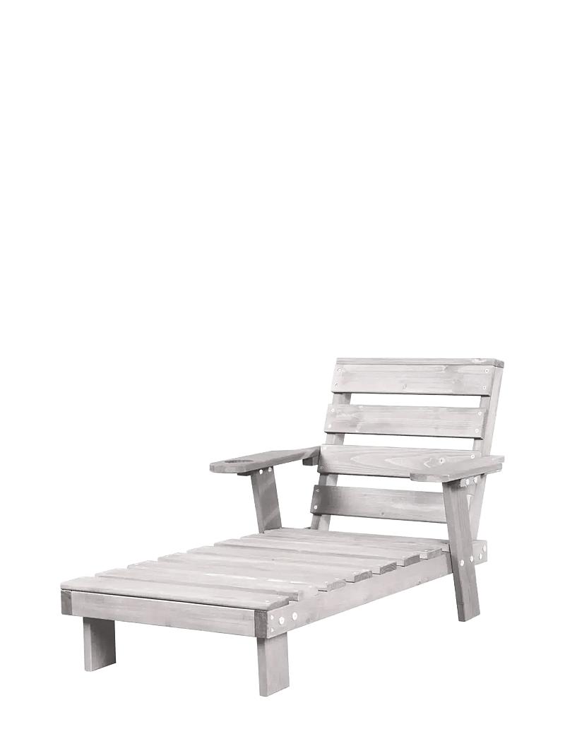 ROBA - Garden Lounger for Children - välimööbel - gray - 4