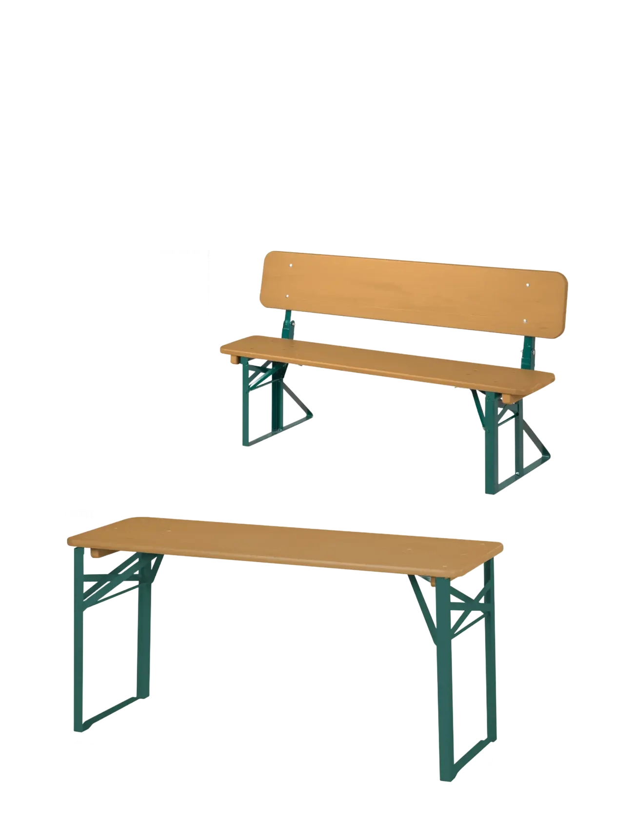 ROBA Outdoor Party Bench Set For Children, Sofas, Brun, Str: 52X 109X 40CM