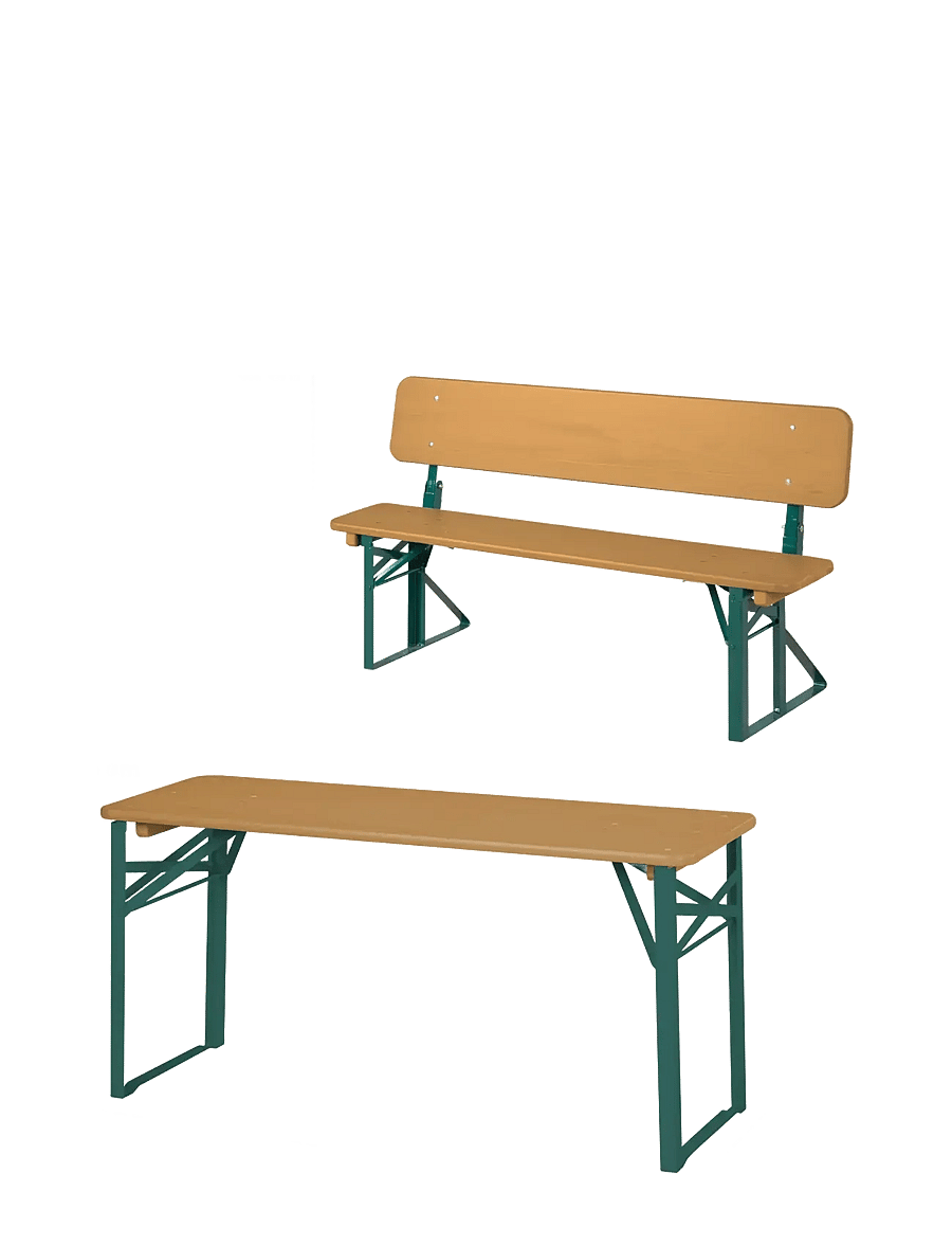 ROBA - Outdoor Party Bench Set for Children - outdoor-möbel - natural lacquered - 1