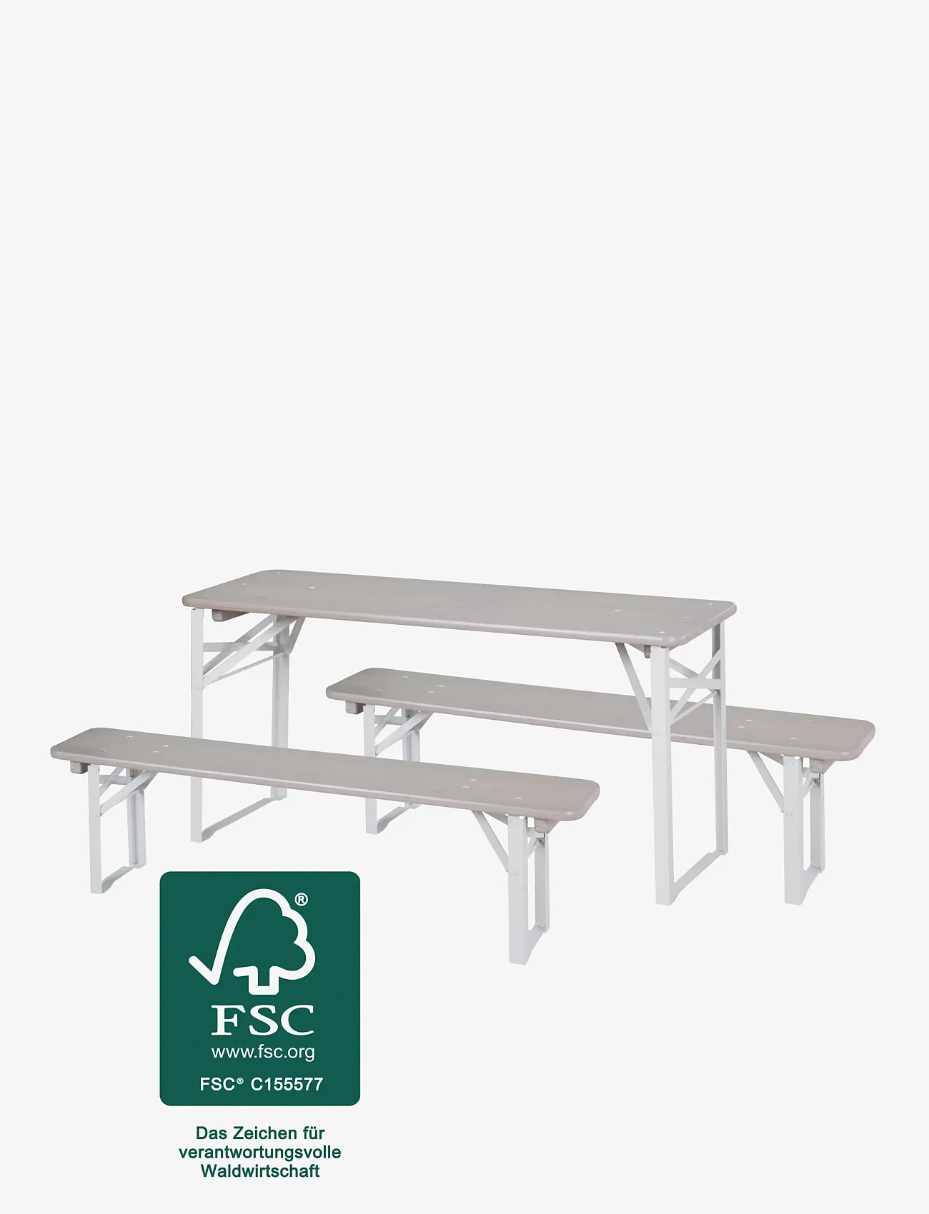 ROBA - Children's party set - utemöbler - gray - 1