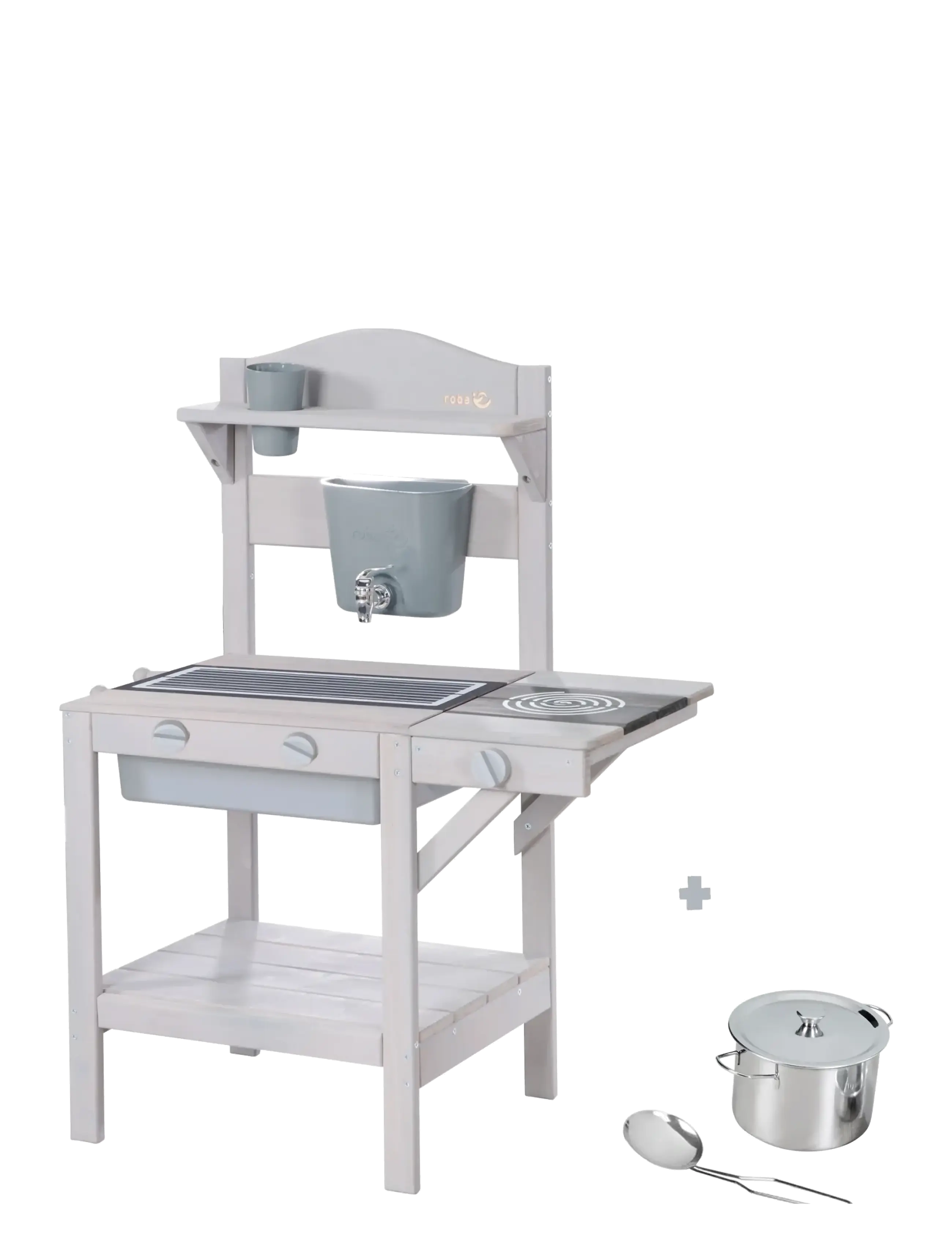 ROBA - Outdoor play kitchen - legekøkkener & tilbehør - gray - 2