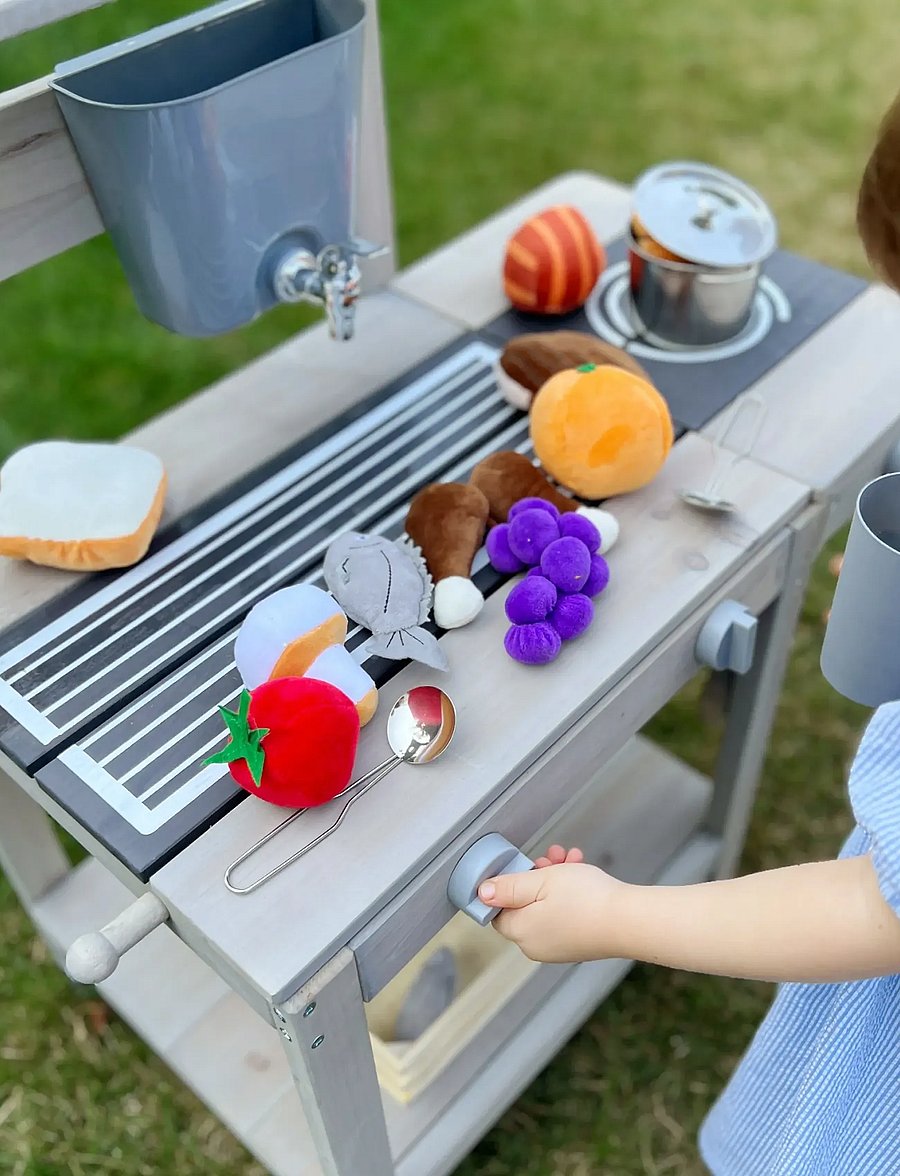 ROBA - Outdoor play kitchen - legekøkkener & tilbehør - gray - 0