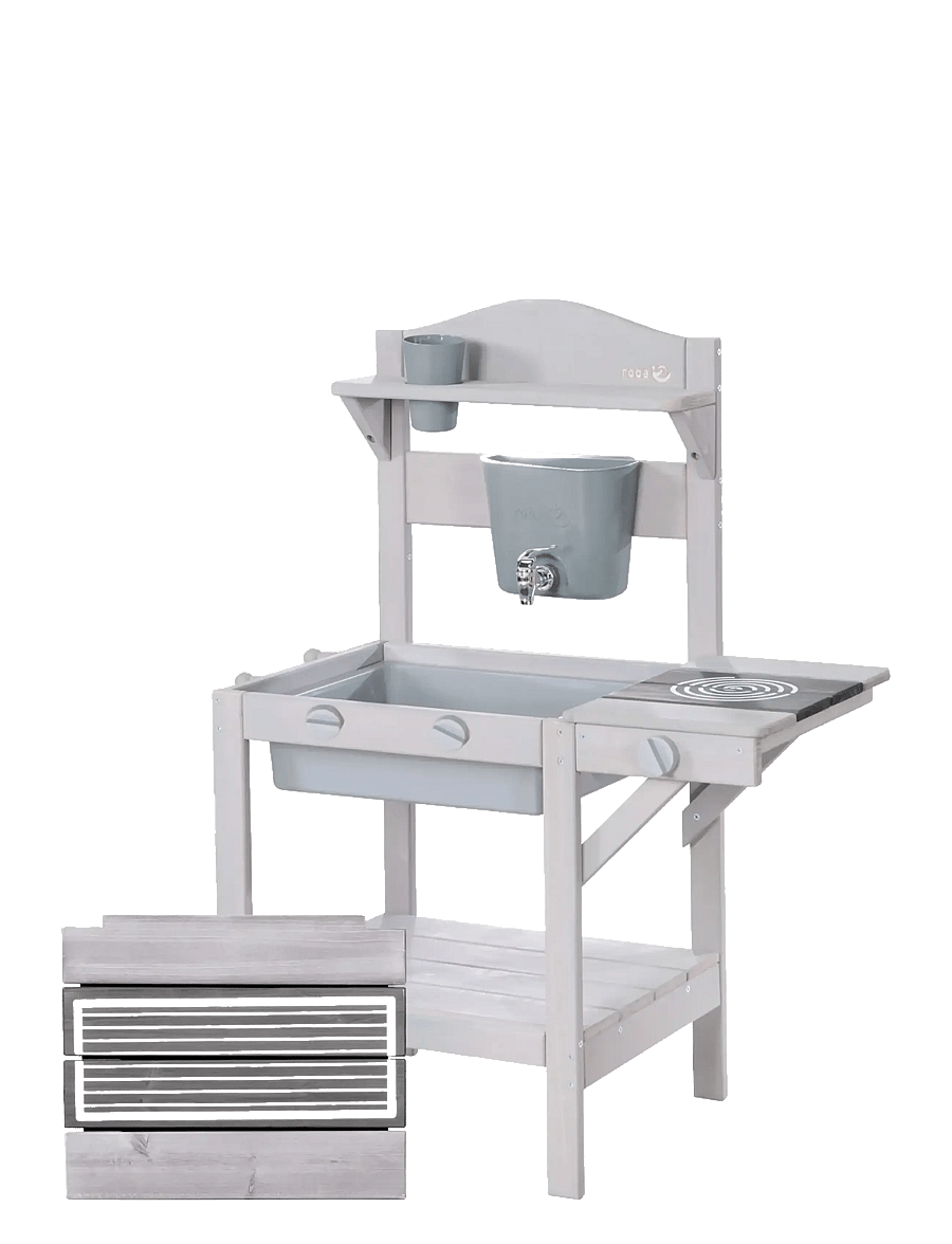 ROBA - Outdoor play kitchen - legekøkkener & tilbehør - gray - 3