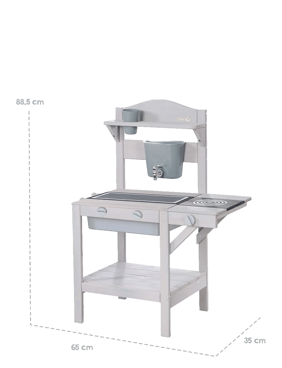 ROBA - Outdoor play kitchen - legekøkkener & tilbehør - gray - 5