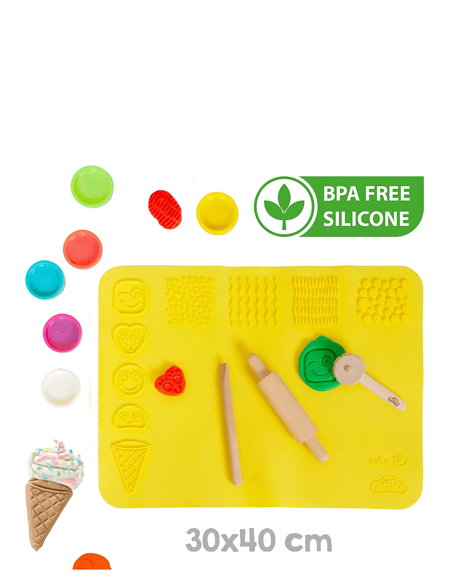 ROBA - Mudkitchen "roba x Play-Doh" - modellervoks - gray - 3