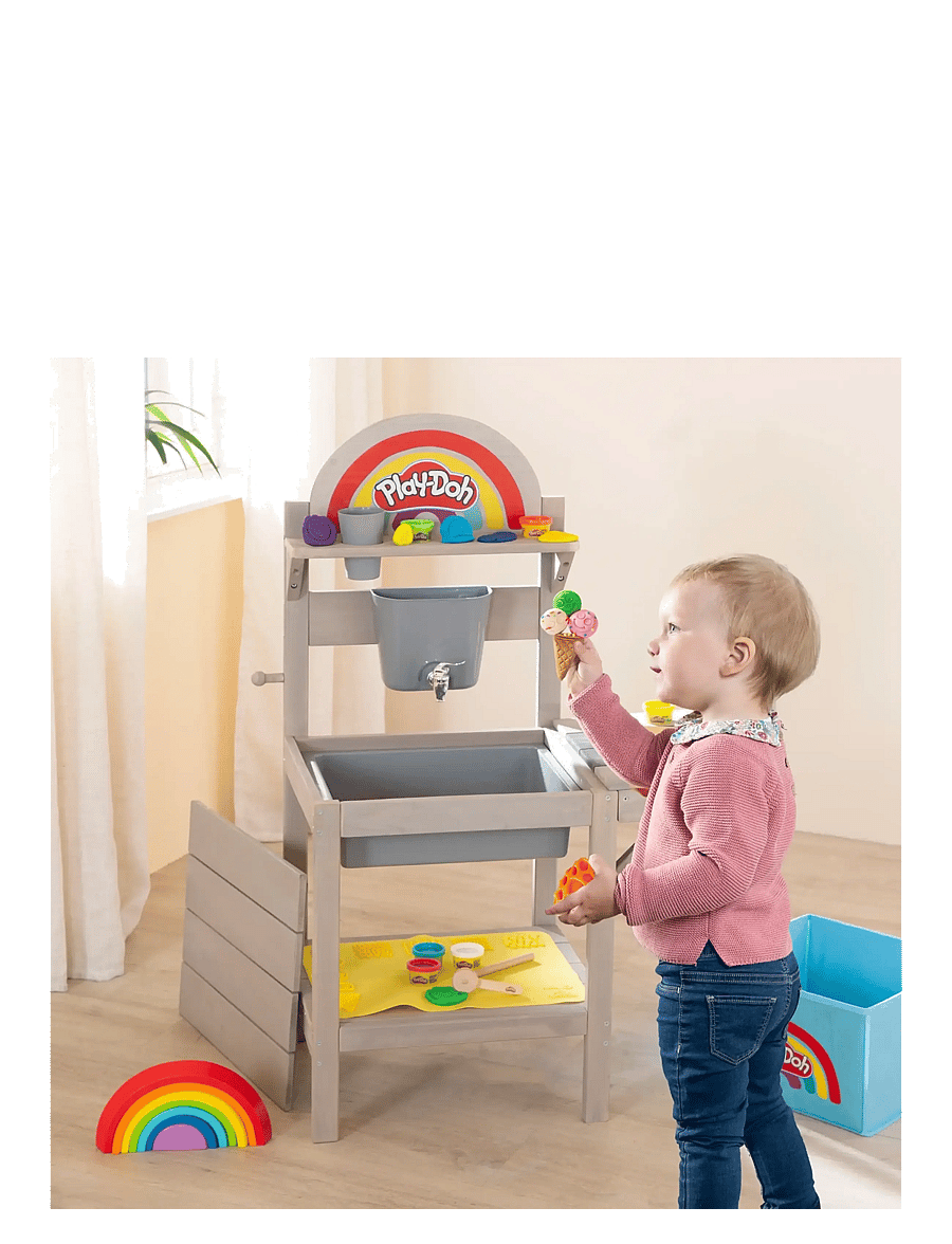 ROBA - Mudkitchen "roba x Play-Doh" - modellervoks - gray - 4