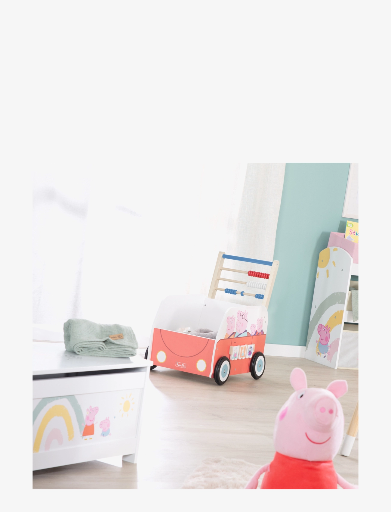 ROBA - Motoric-bus Peppa Pig - loopstoeltjes - white - 4