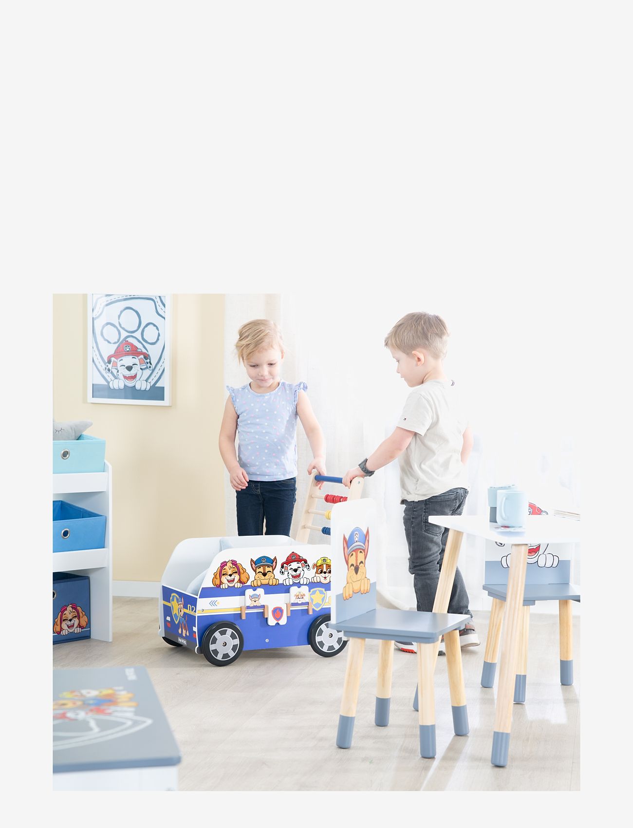 Paw Patrol - Motoric-bus Paw Patrol - gåstolar - white - 2