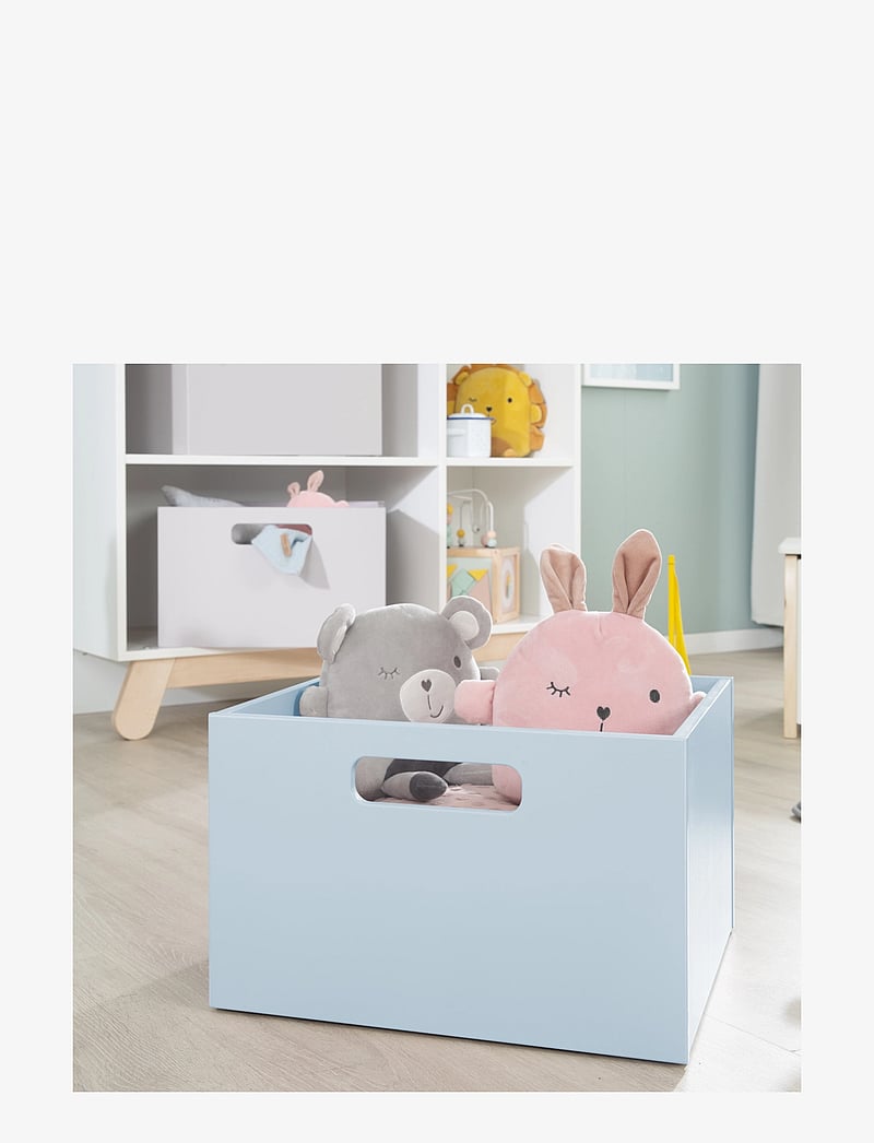 ROBA - Wooden Toy box - hoiukastid - blue - 2