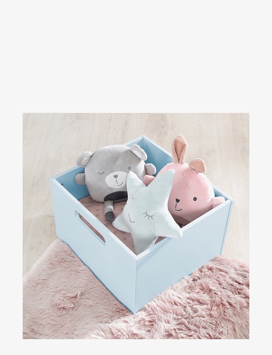 ROBA - Wooden Toy box - aufbewahrungsboxen - blue - 3