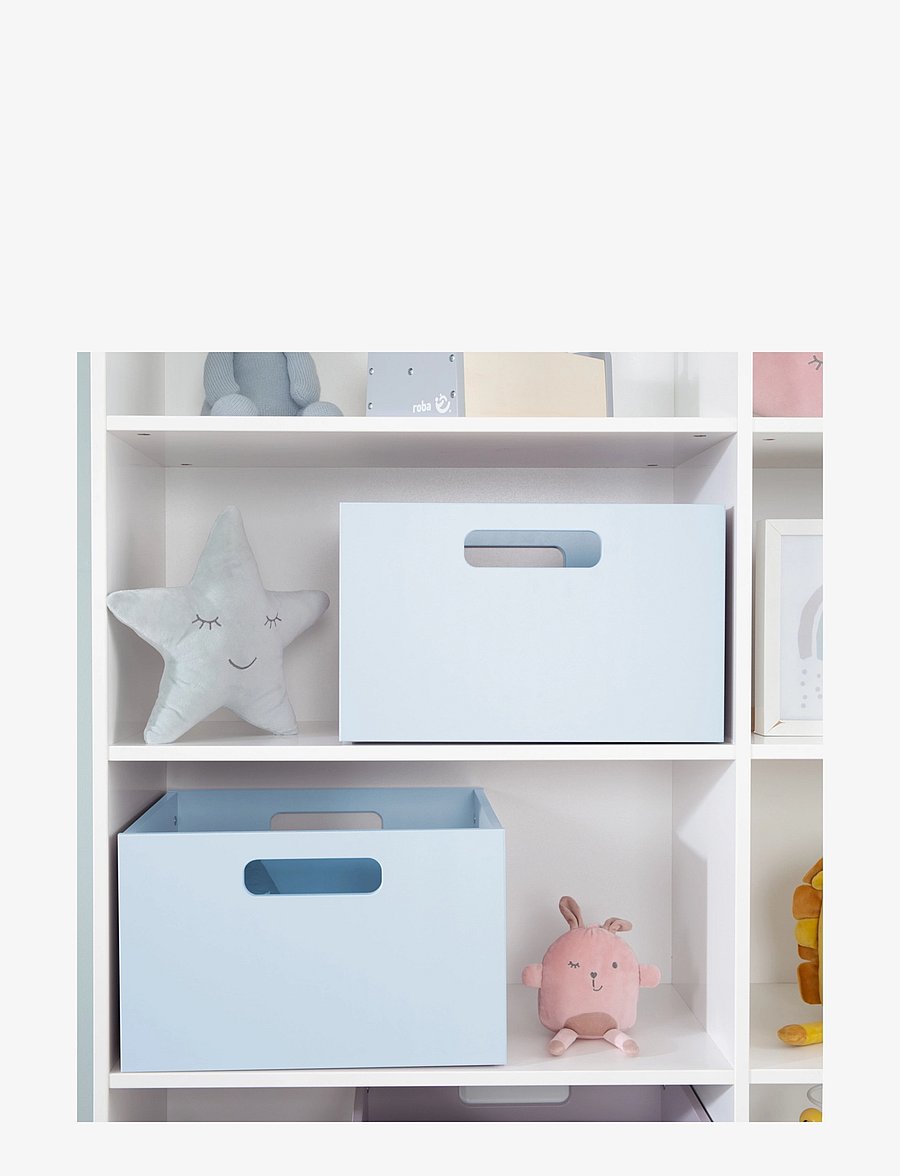 ROBA - Wooden Toy box - aufbewahrungsboxen - blue - 4