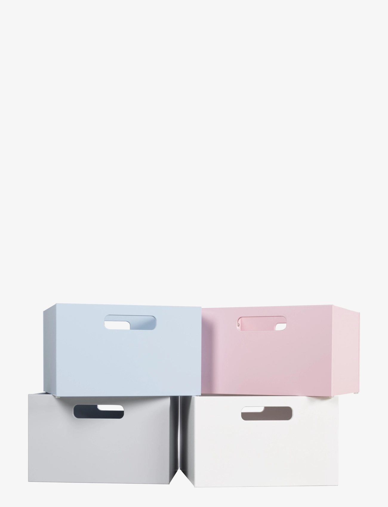 ROBA - Wooden Toy box - hoiukastid - grey - 1