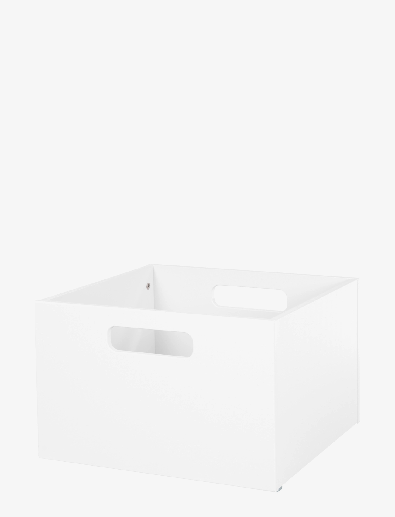 ROBA Wooden Toy Box, Opbevaringskasse, Hvid, Str: 42X 38X 26CM