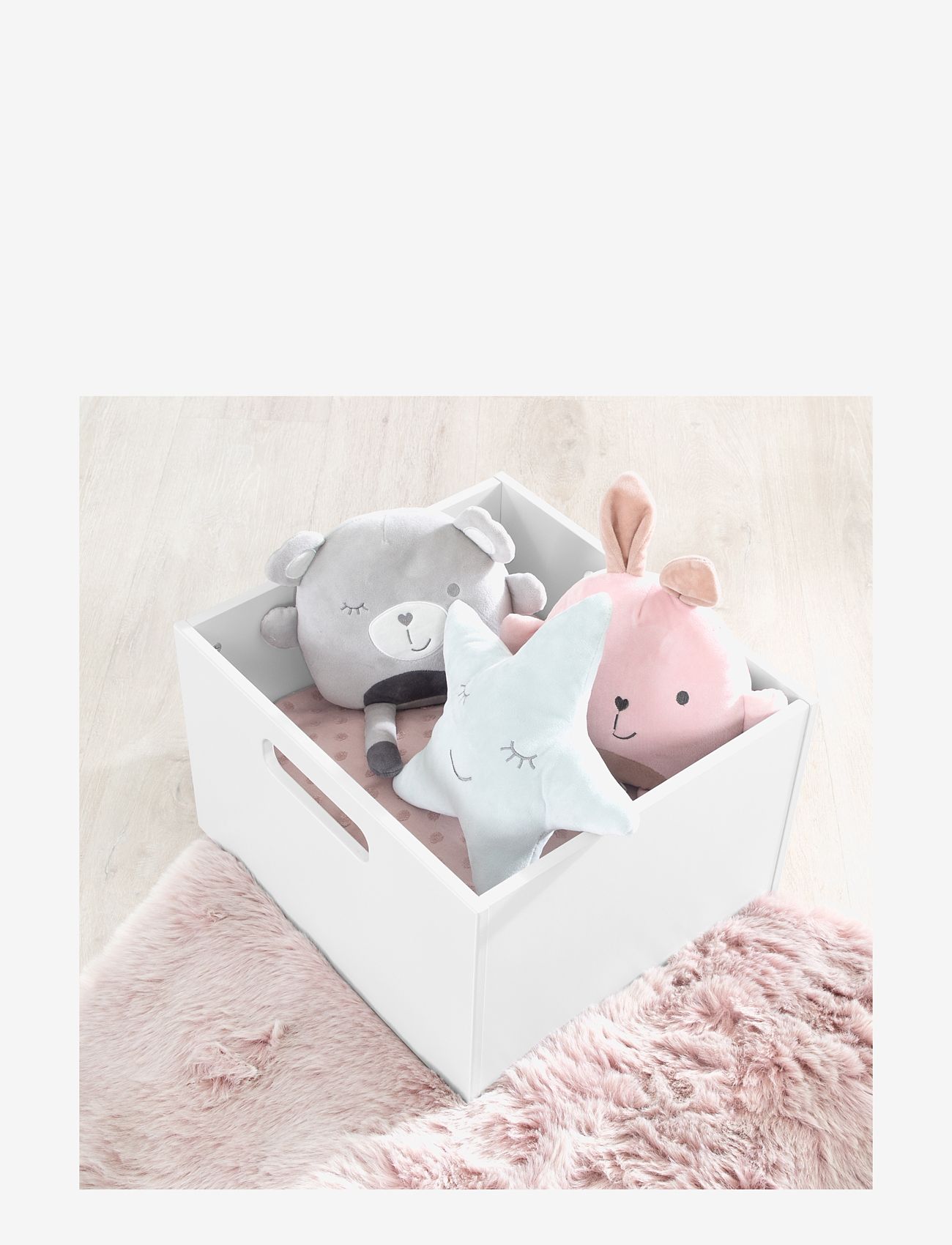 ROBA - Wooden Toy box - aufbewahrungsboxen - white - 3