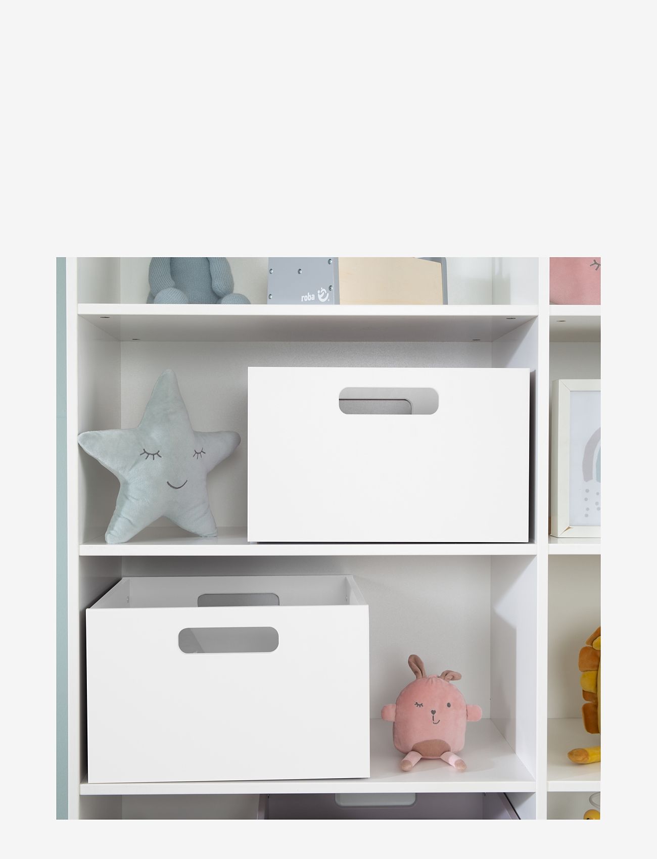ROBA - Wooden Toy box - aufbewahrungsboxen - white - 4