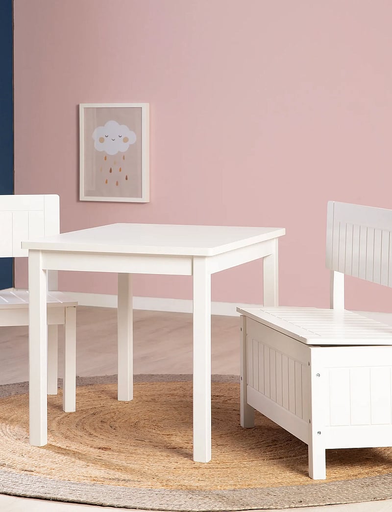 ROBA - Wooden Children's Table - tische - white - 3