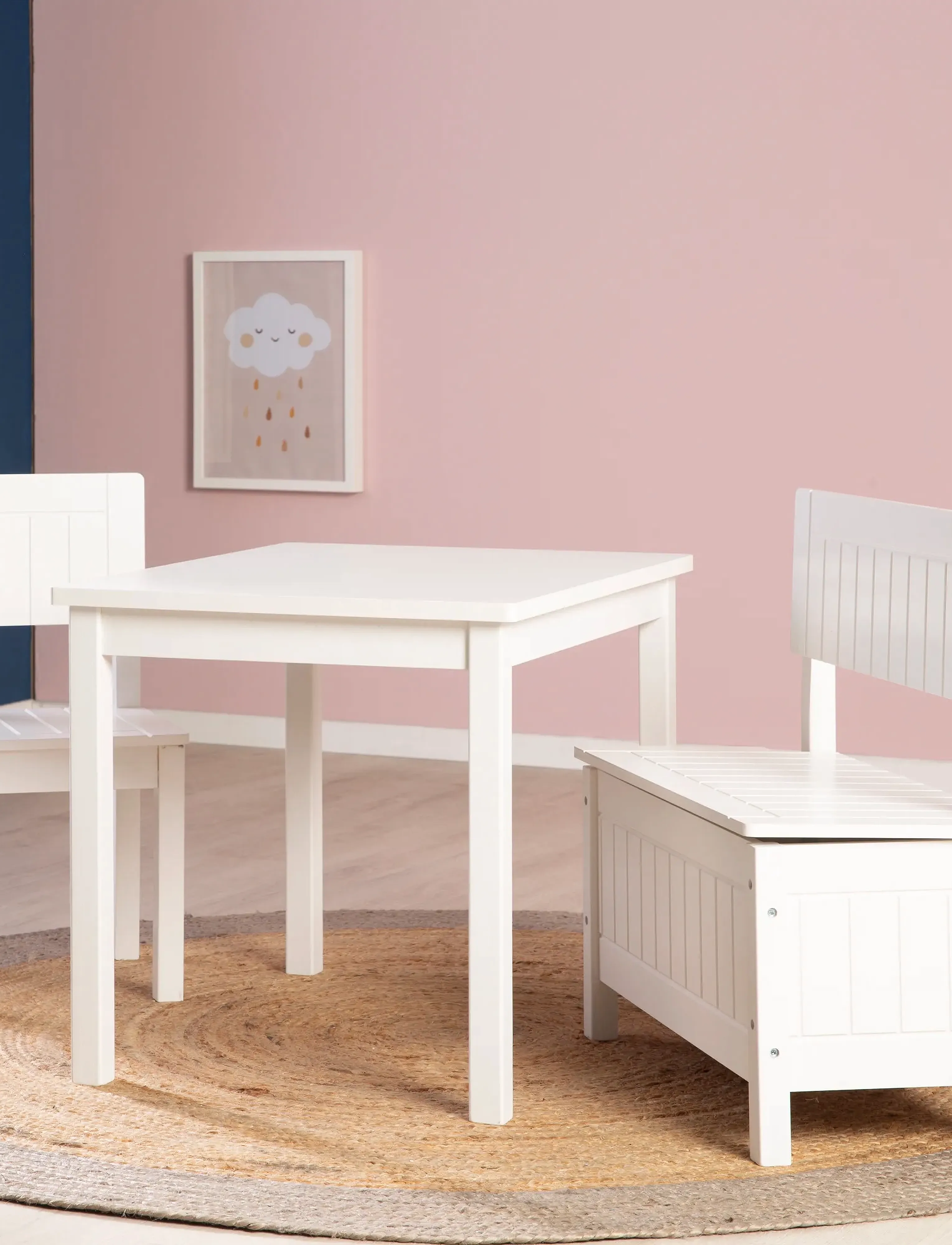 ROBA - Wooden Children's Table - tables - white - 3