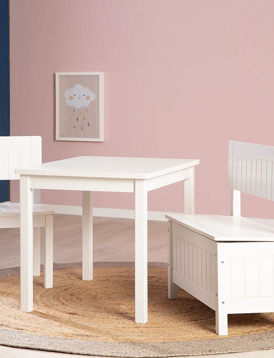 ROBA - Wooden Children's Table - borð - white - 3