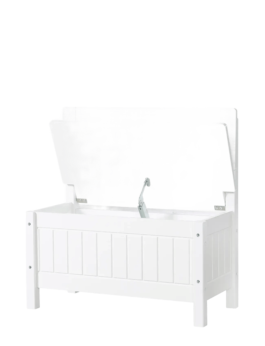 ROBA - Wooden Combination Children'S Chest and Bench - hoiumööbel - white - 2