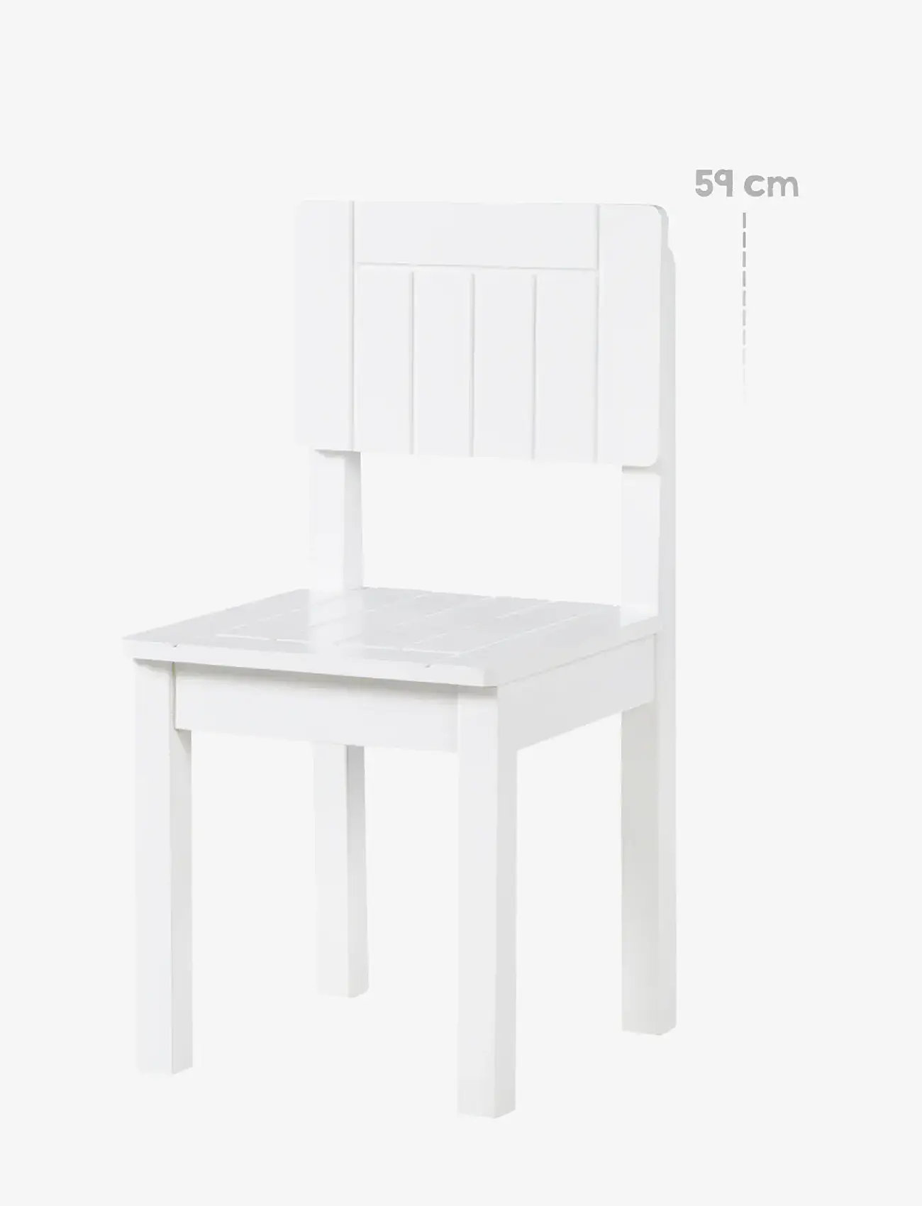 ROBA - Wooden Children's Chair - chairs & stools - white - 1