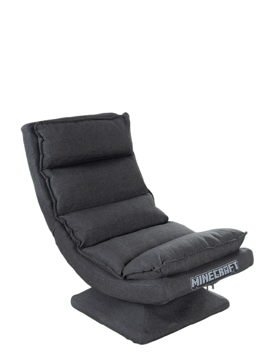 ROBA - Upholstered gaming chair with swivel function, adjustable - multicolor - 4