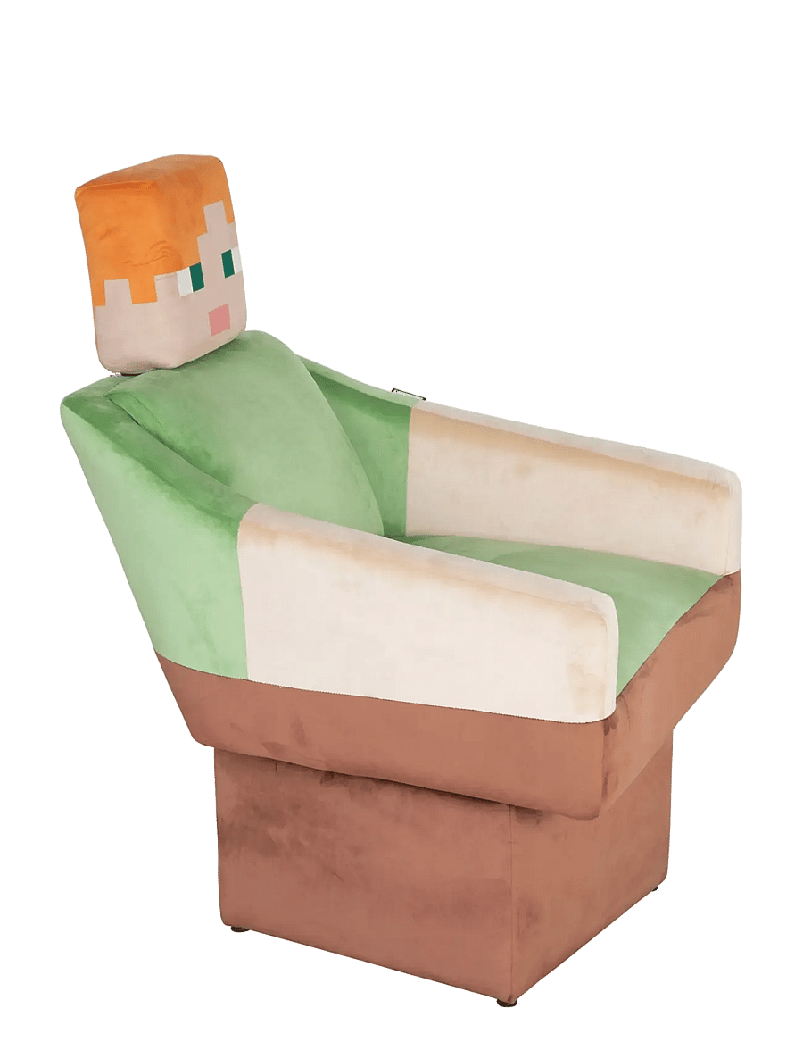 Minecraft - Alex Swivel Chair, with Armrests and Headrest - gamingmöbler - multicolor - 0