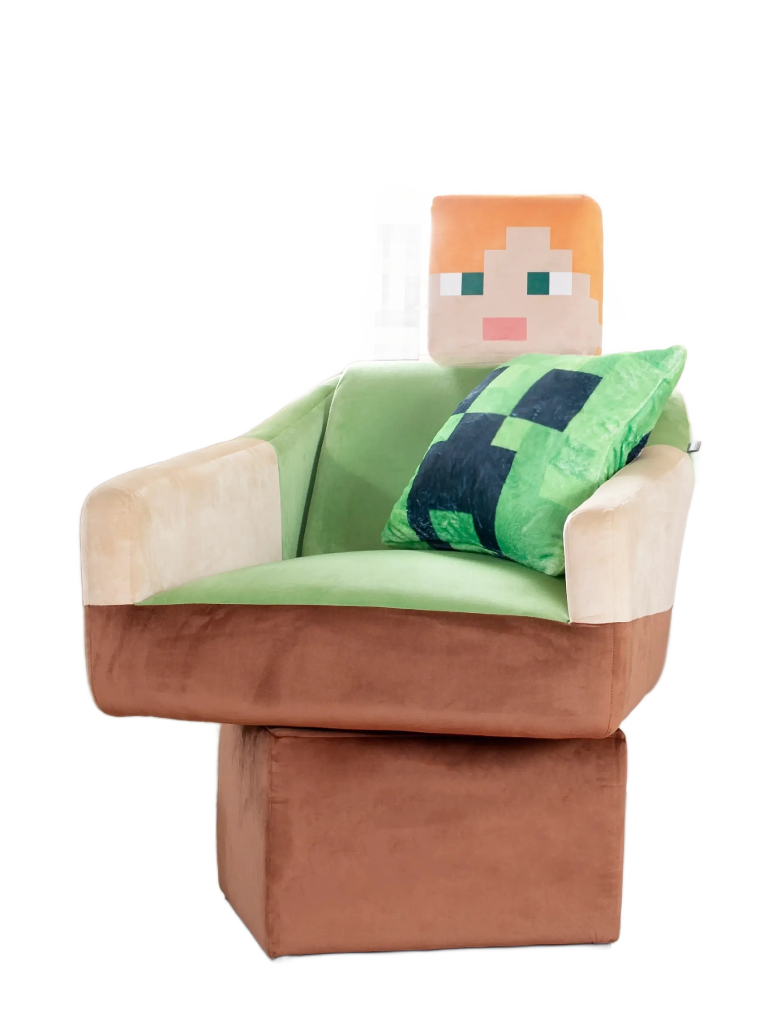 Minecraft - Alex Swivel Chair, with Armrests and Headrest - gamingmöbler - multicolor - 1