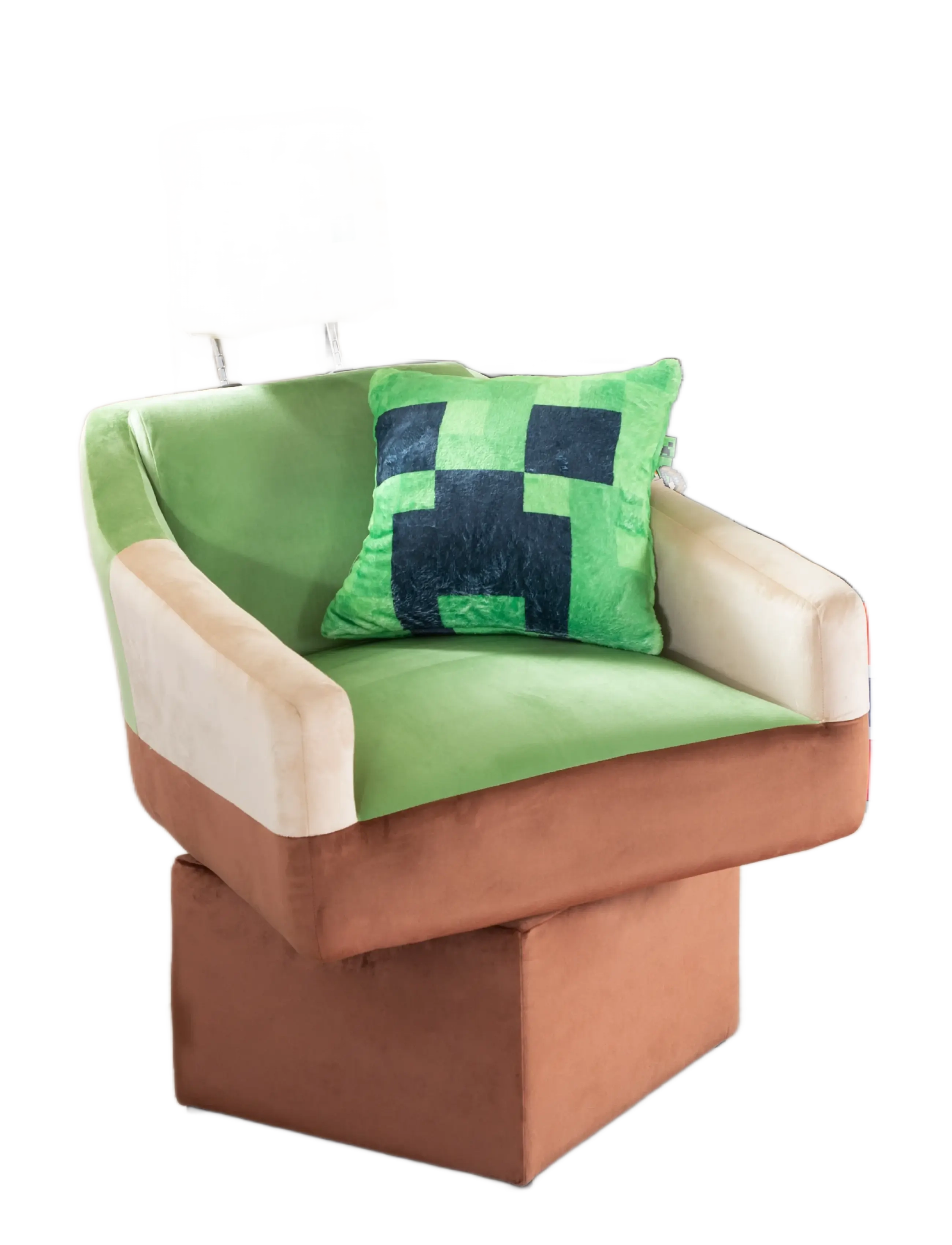Minecraft - Alex Swivel Chair, with Armrests and Headrest - gamingmöbler - multicolor - 5