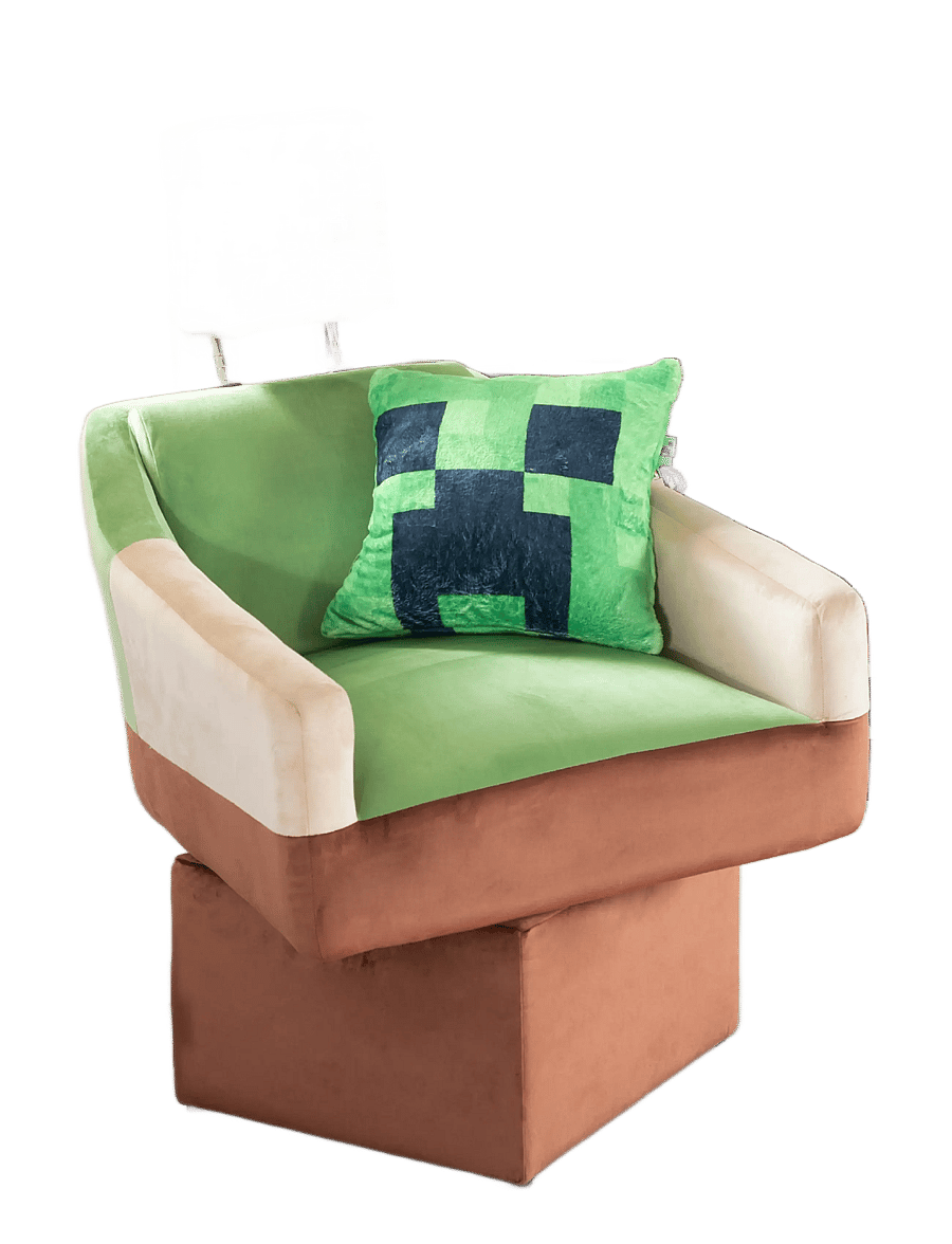 Minecraft - Alex Swivel Chair, with Armrests and Headrest - gamingmöbler - multicolor - 5