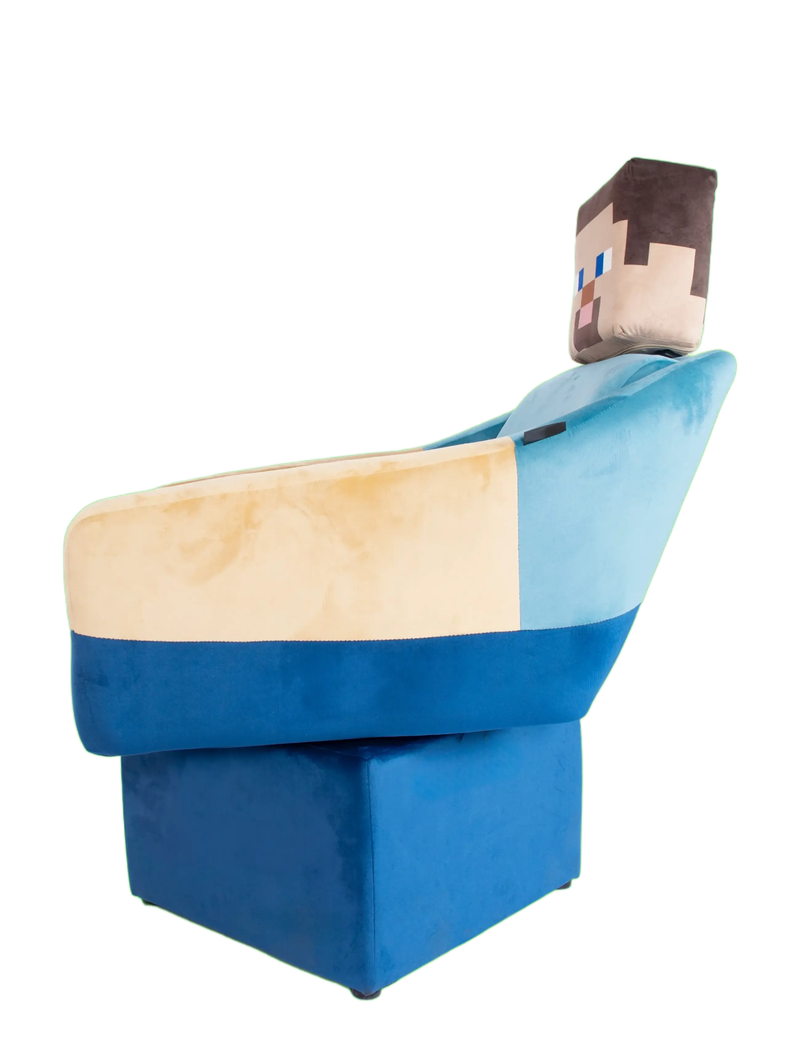 Minecraft - Steve Swivel Chair, with Armrests and Headrest - gamingmöbler - multicolor - 3