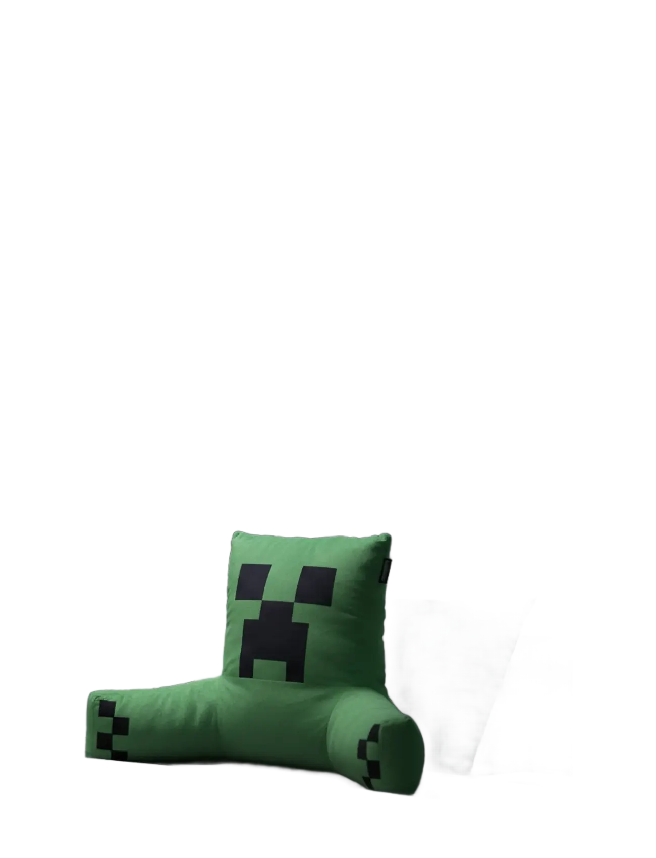 Minecraft - Reading pillow, relaxation pillow, backrest, creeper, velvet - gamingmöbler - multicolor - 3