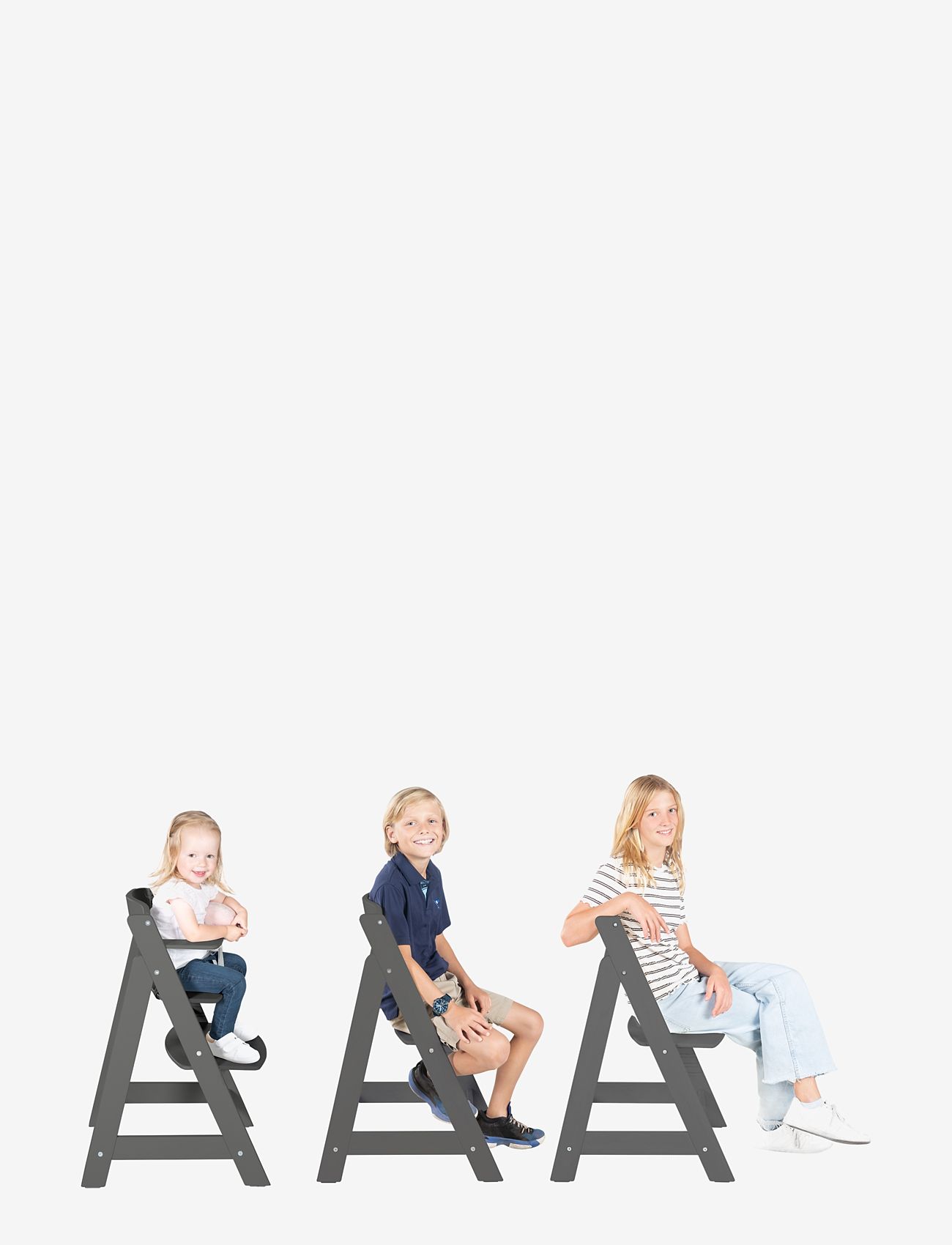 ROBA - Kids High Chair Sit Up Click 'n Flex - high chairs - anthracit - 2