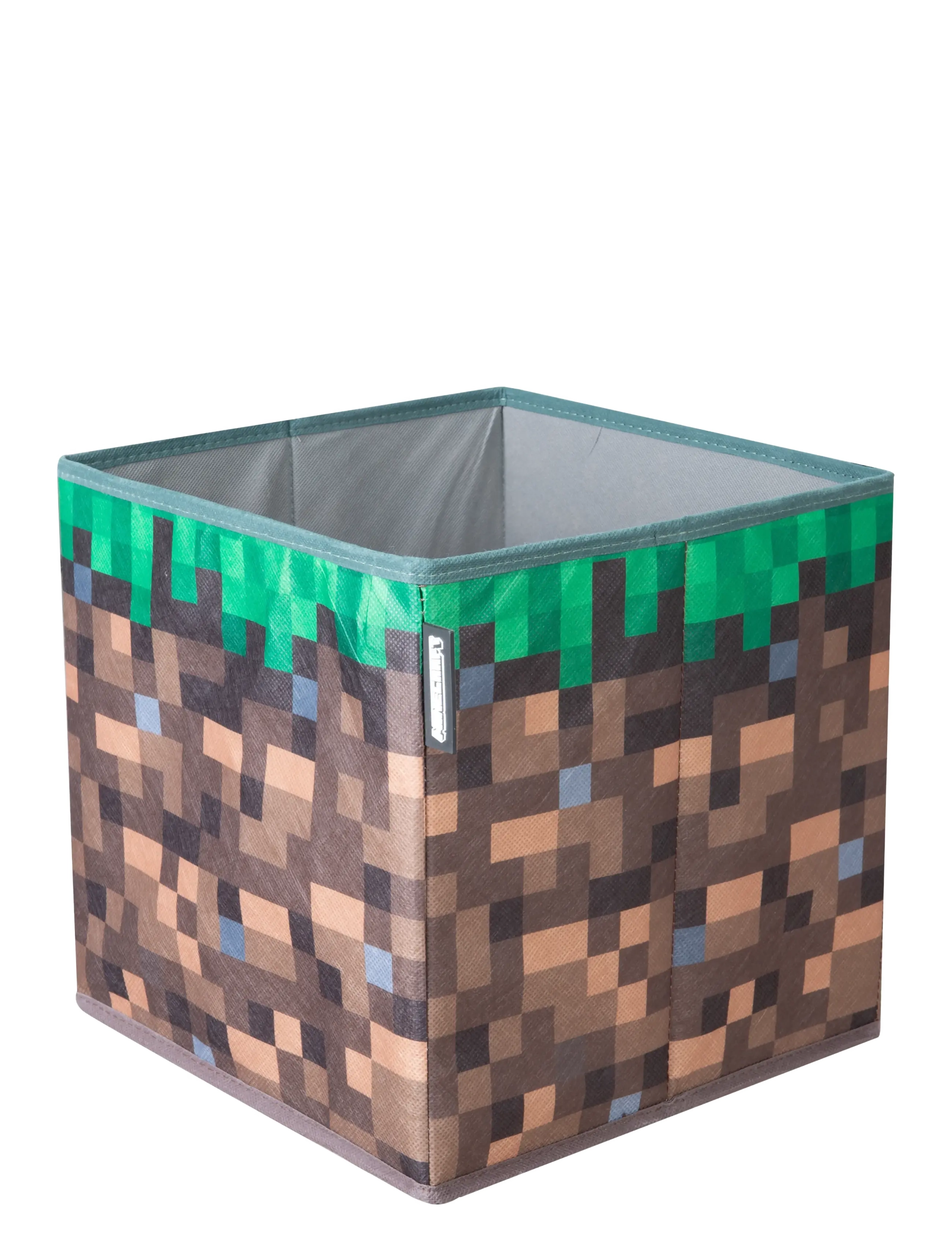 Minecraft - Set of 2 Fabric Boxes, Foldable, Grass Block and TNT, Canvas - förvaringslådor - multicolor - 2
