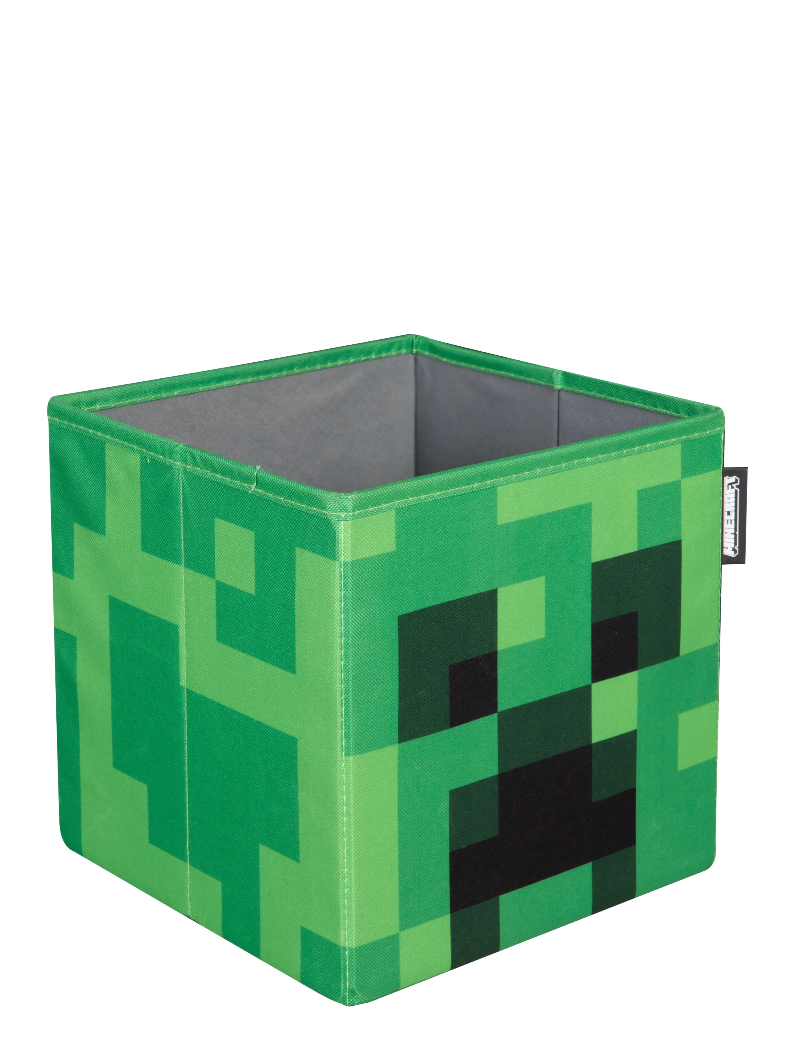 Minecraft - Set of 2 Fabric Boxes, Foldable, Creeper and Crafting Table, Canvas - förvaringslådor - multicolor - 2