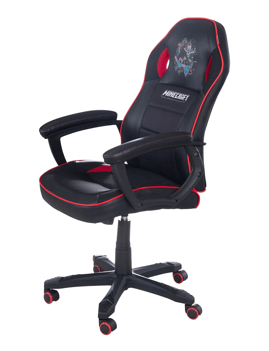 Minecraft - Gaming chair, infinitely height-adjustable, rocking mechanism - gamingmöbler - multicolor - 0