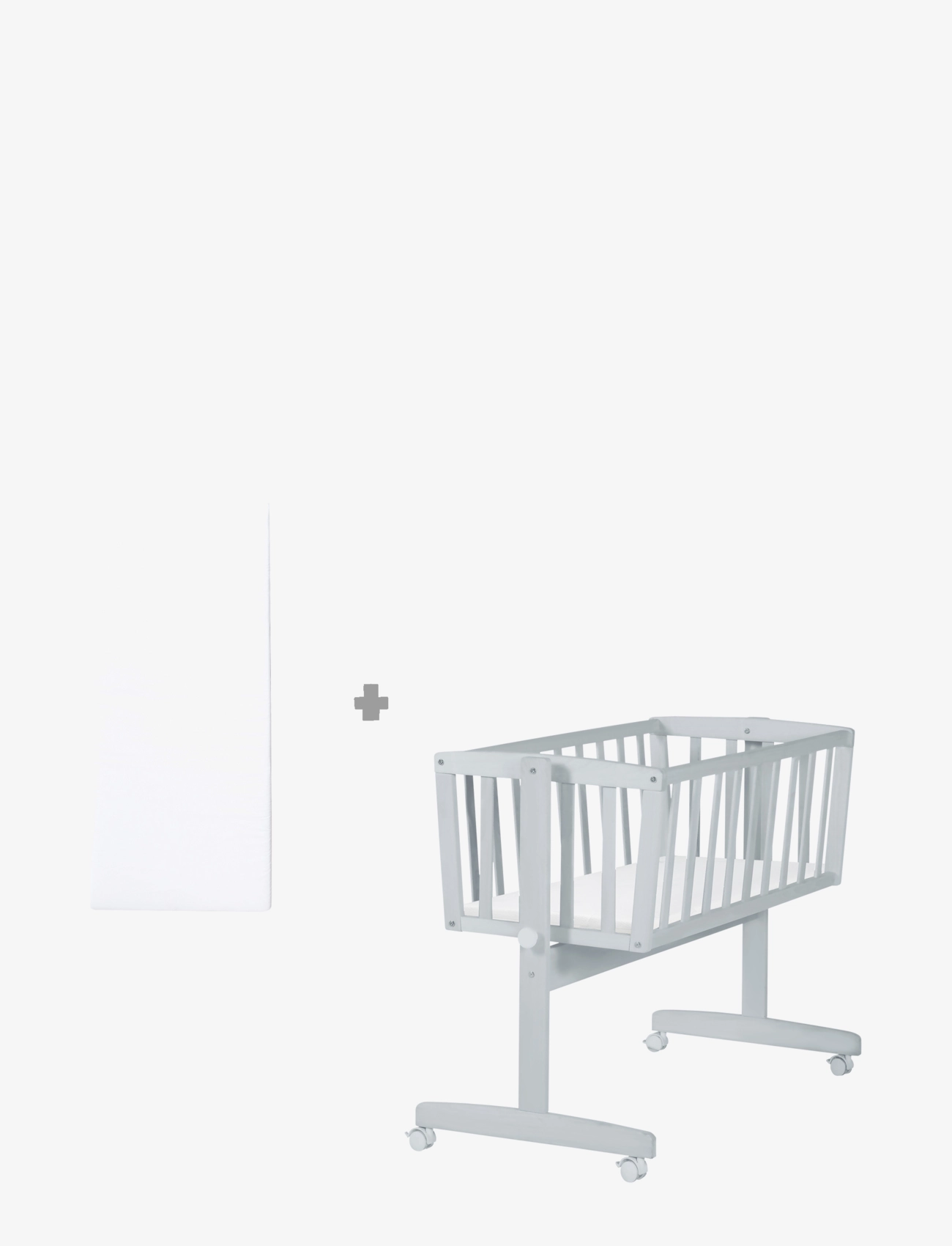 ROBA - Cradle with mattress - mähkimiskorvid - taupe - 4