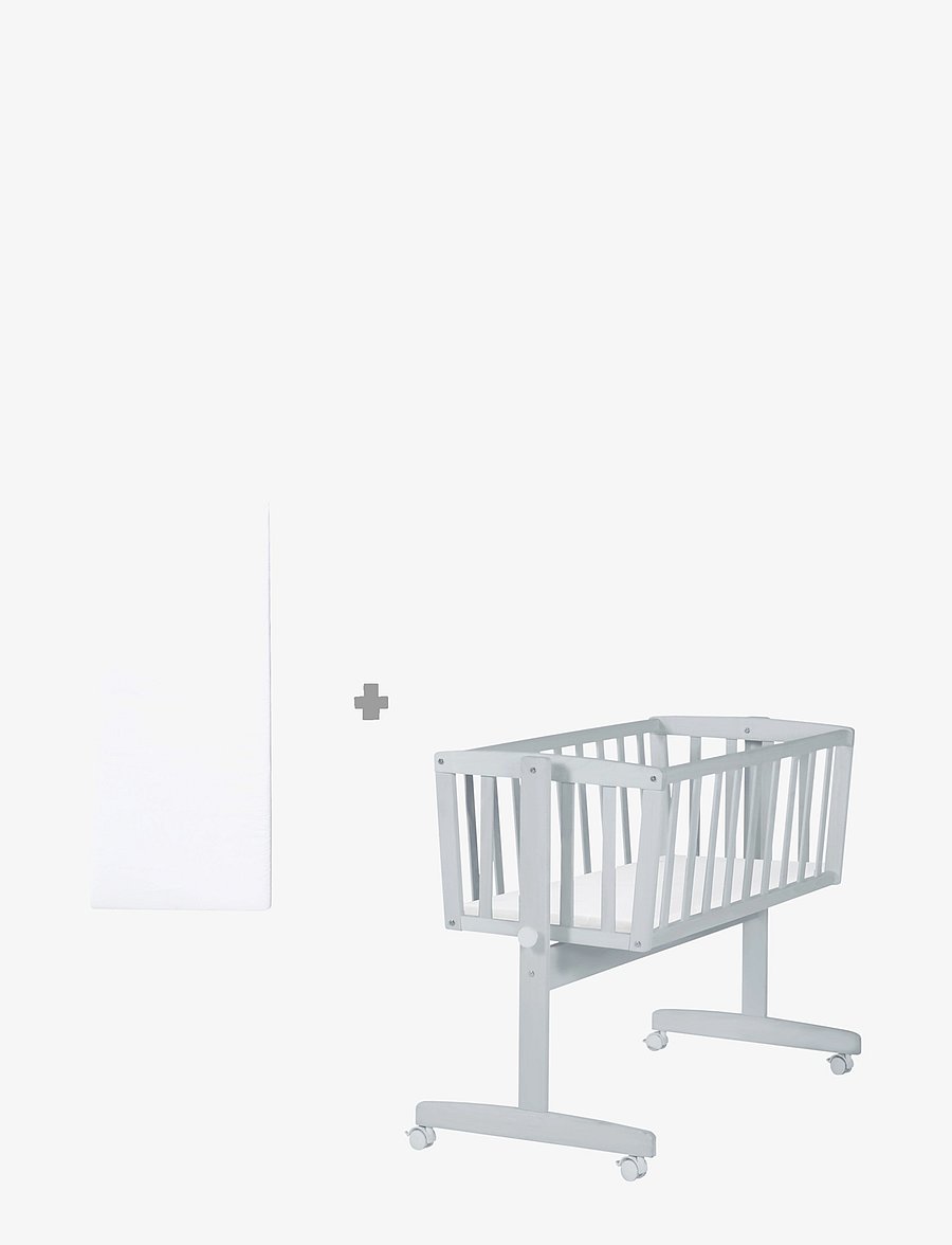 ROBA - Cradle with mattress - mähkimiskorvid - taupe - 4