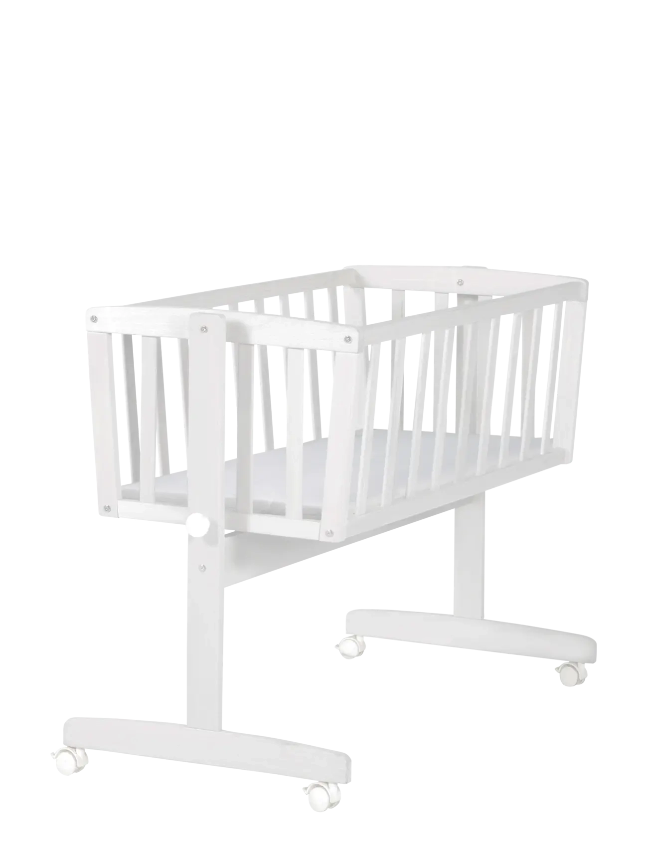 ROBA Cradle with mattress - 4 for 3 - WHITE / white