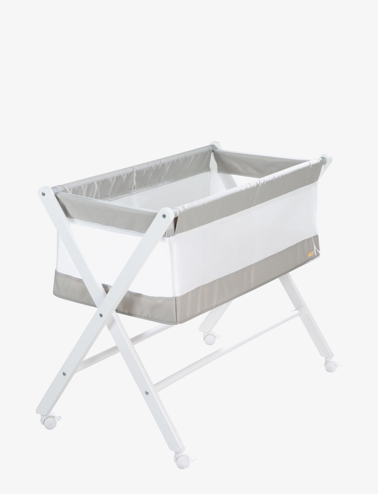 ROBA Foldable Bedside Crib Including Mattress, 95X 53.5X 75.5 cm, Furniture, Weiß - Children's Beds & Accessories, Kinder