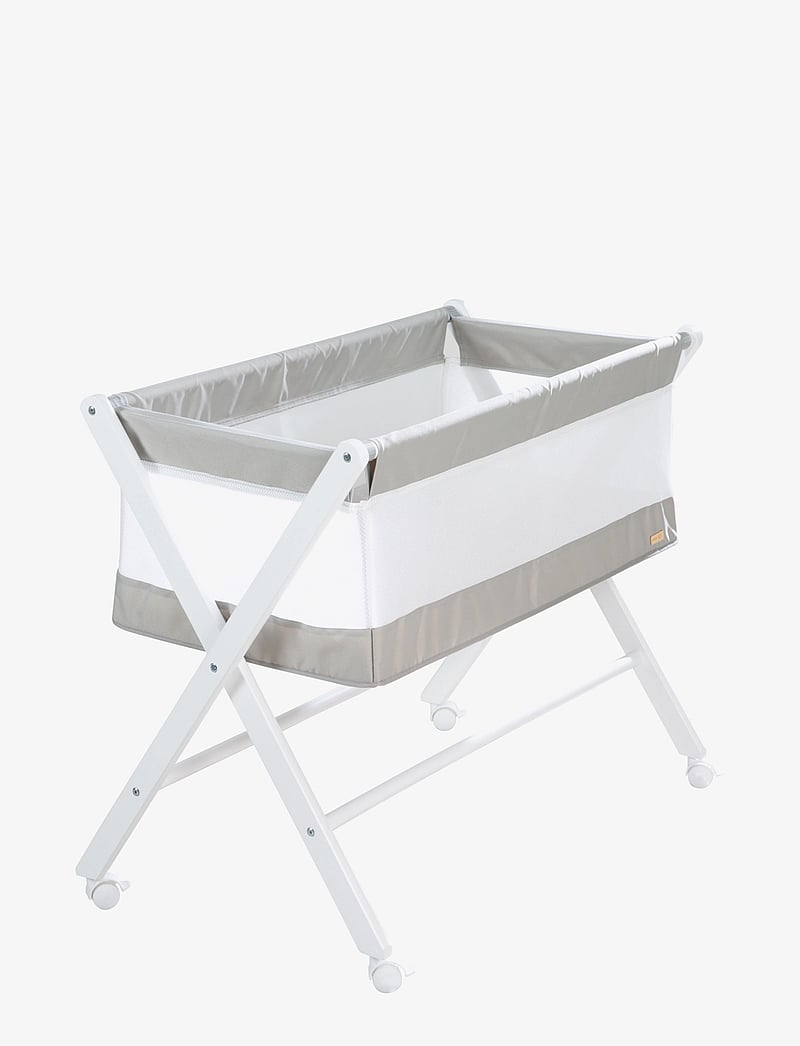 ROBA - Foldable bedside crib - including mattress - mähkimiskorvid - white - 0