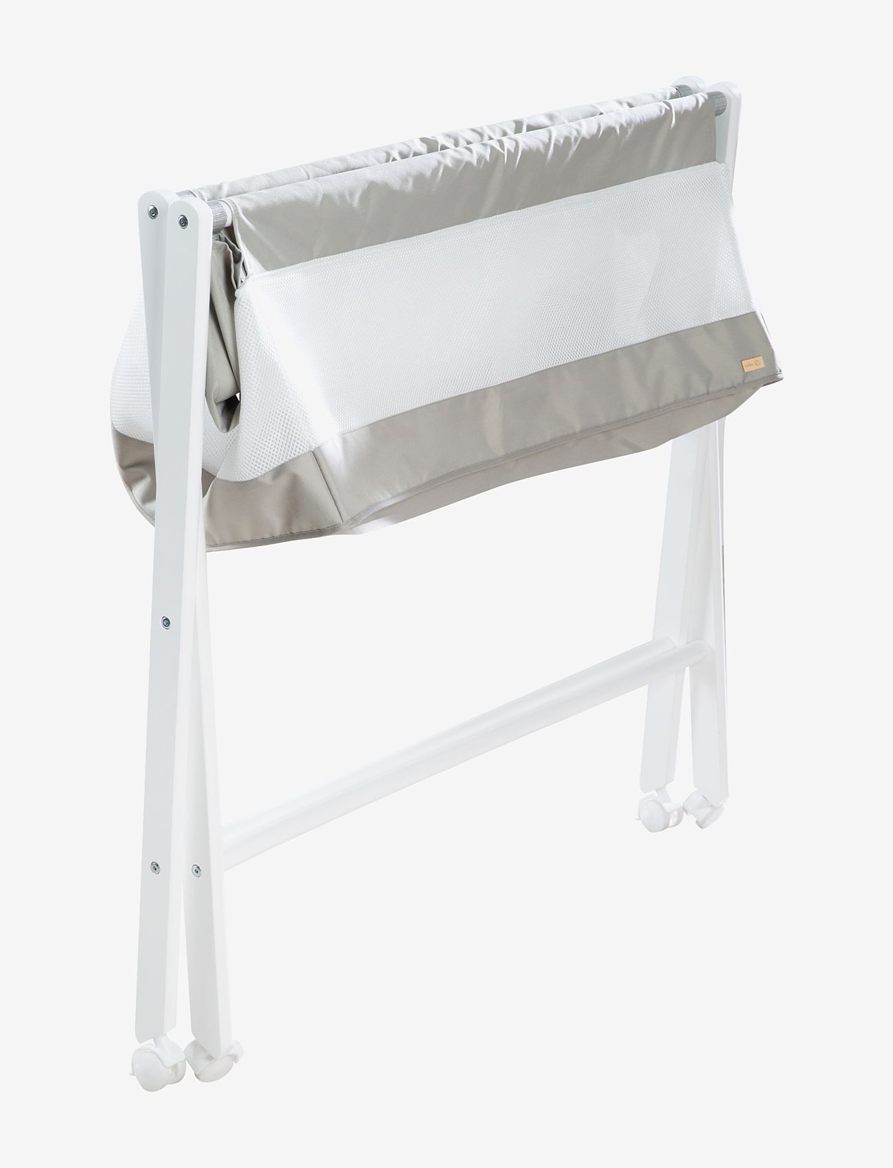 ROBA - Foldable bedside crib - including mattress - tremmesenge - white - 1