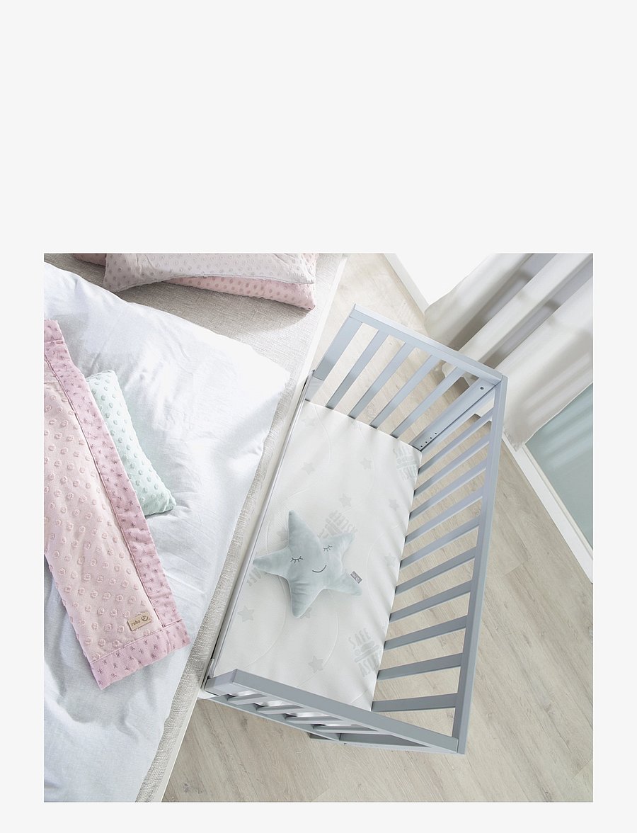 ROBA - Bedside crib 2 in 1 incl. barrier + mattress - reisivoodid - taupe - 4