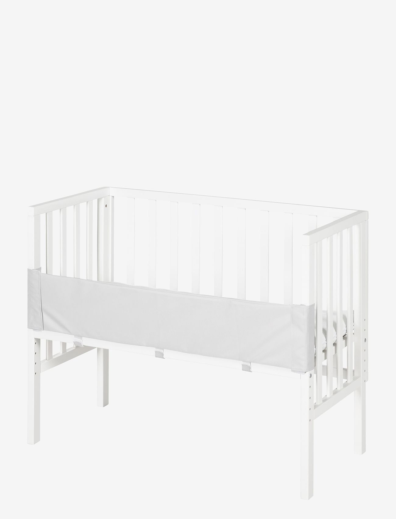 ROBA - Bedside crib 2 in 1 incl. barrier + mattress - bedside cribs - white - 0