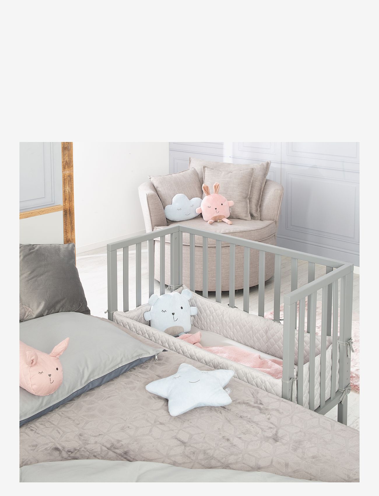 ROBA - Co-sleeper, 2-in-1 roba Style grey - baby beds & accessories - taupe - 2