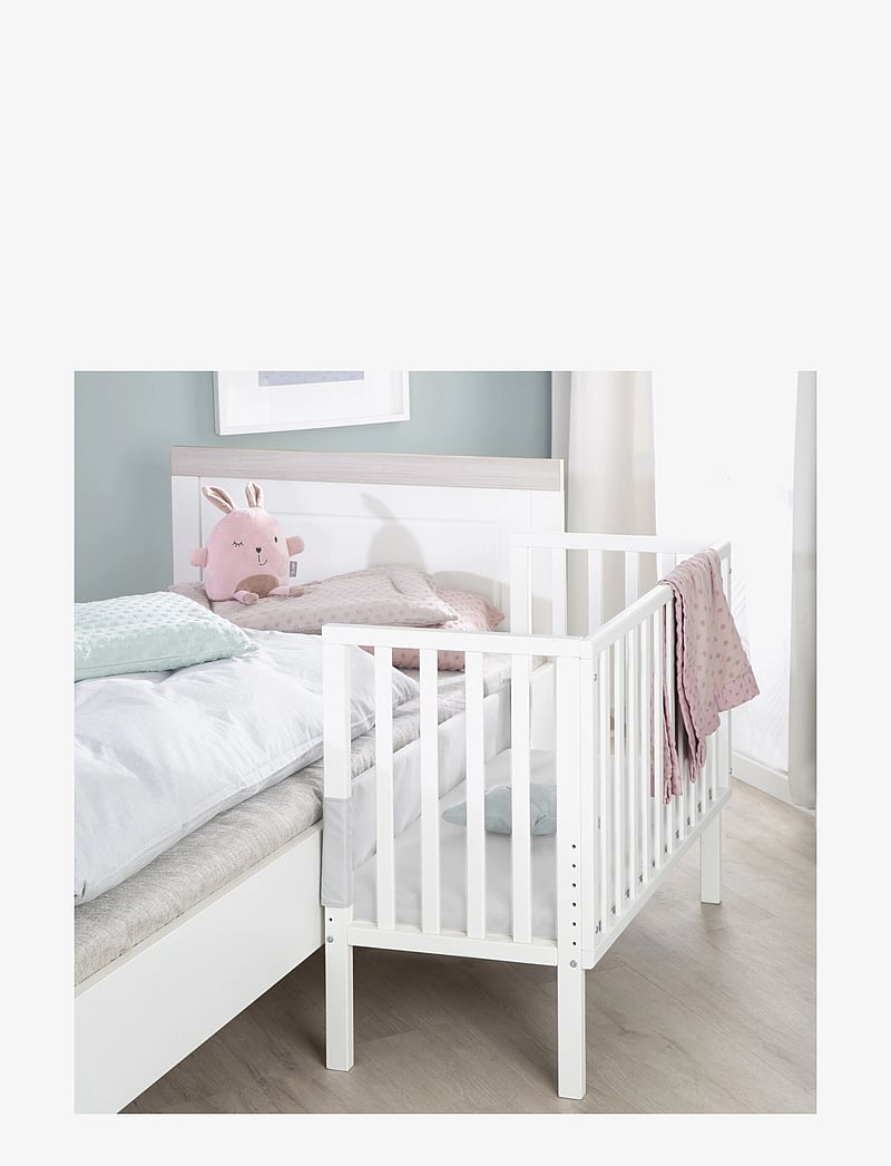 ROBA - Co-sleeper, 2-in-1 roba Style grey - kinderbett - white - 4