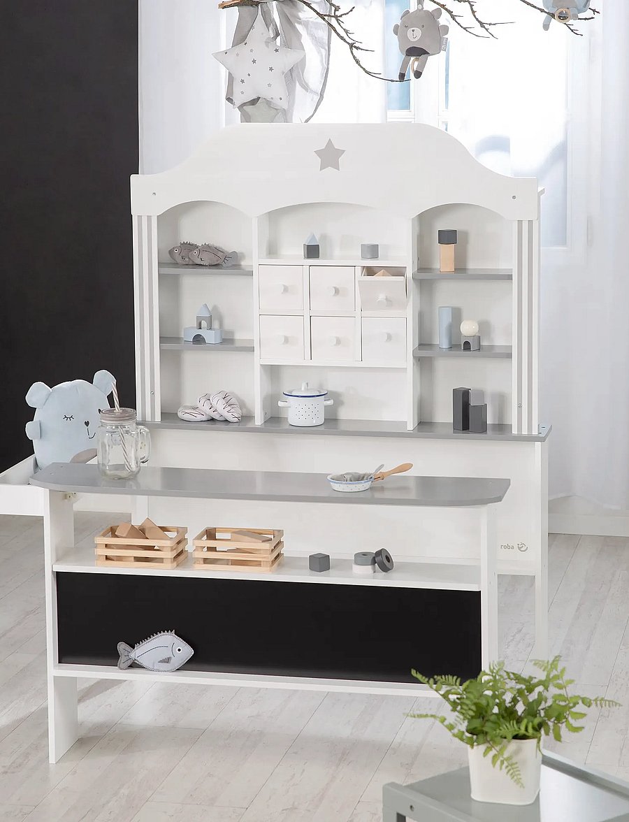 ROBA - Play Candyshop With Drawers and Side Counter - tische - white - 0