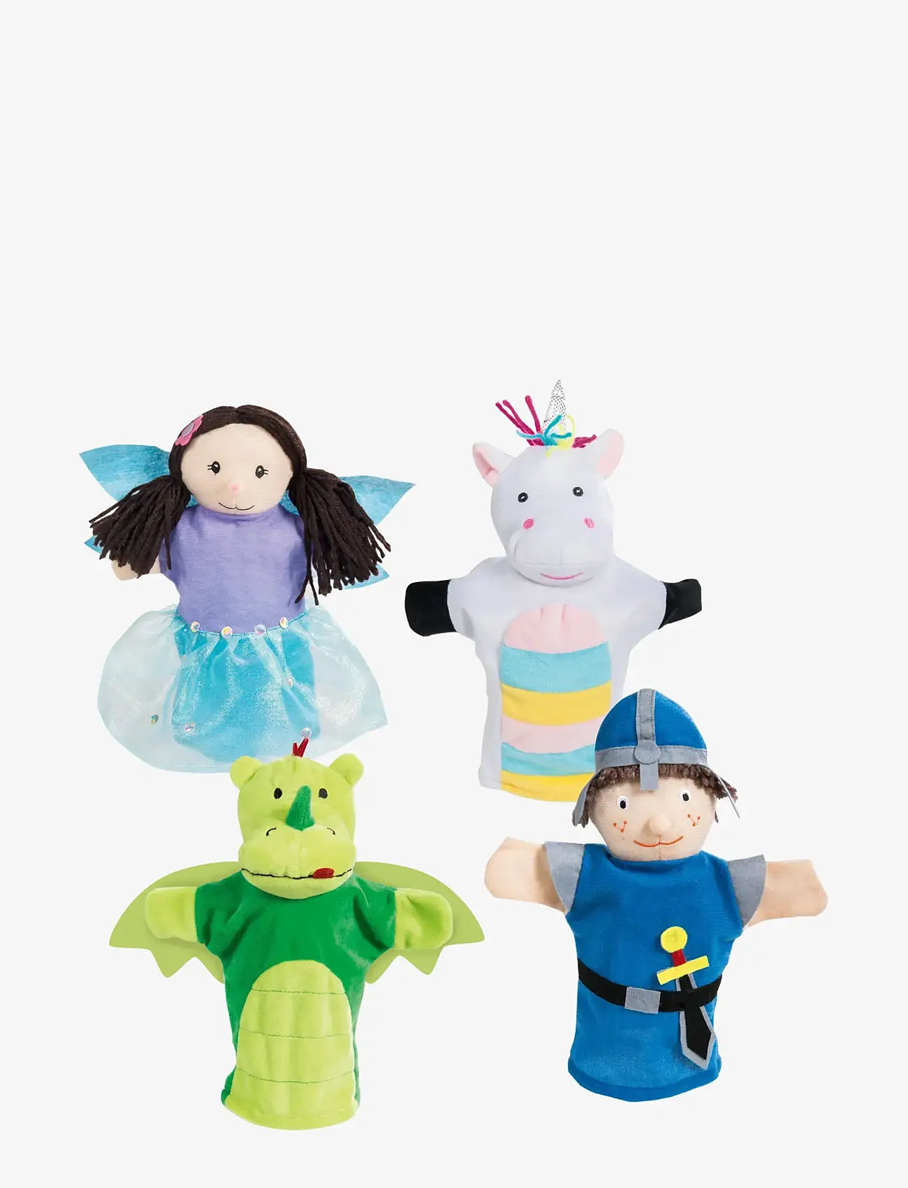 ROBA - Plush Handpuppet Set 4 pc - pehmed mänguasjad - colorful - 0