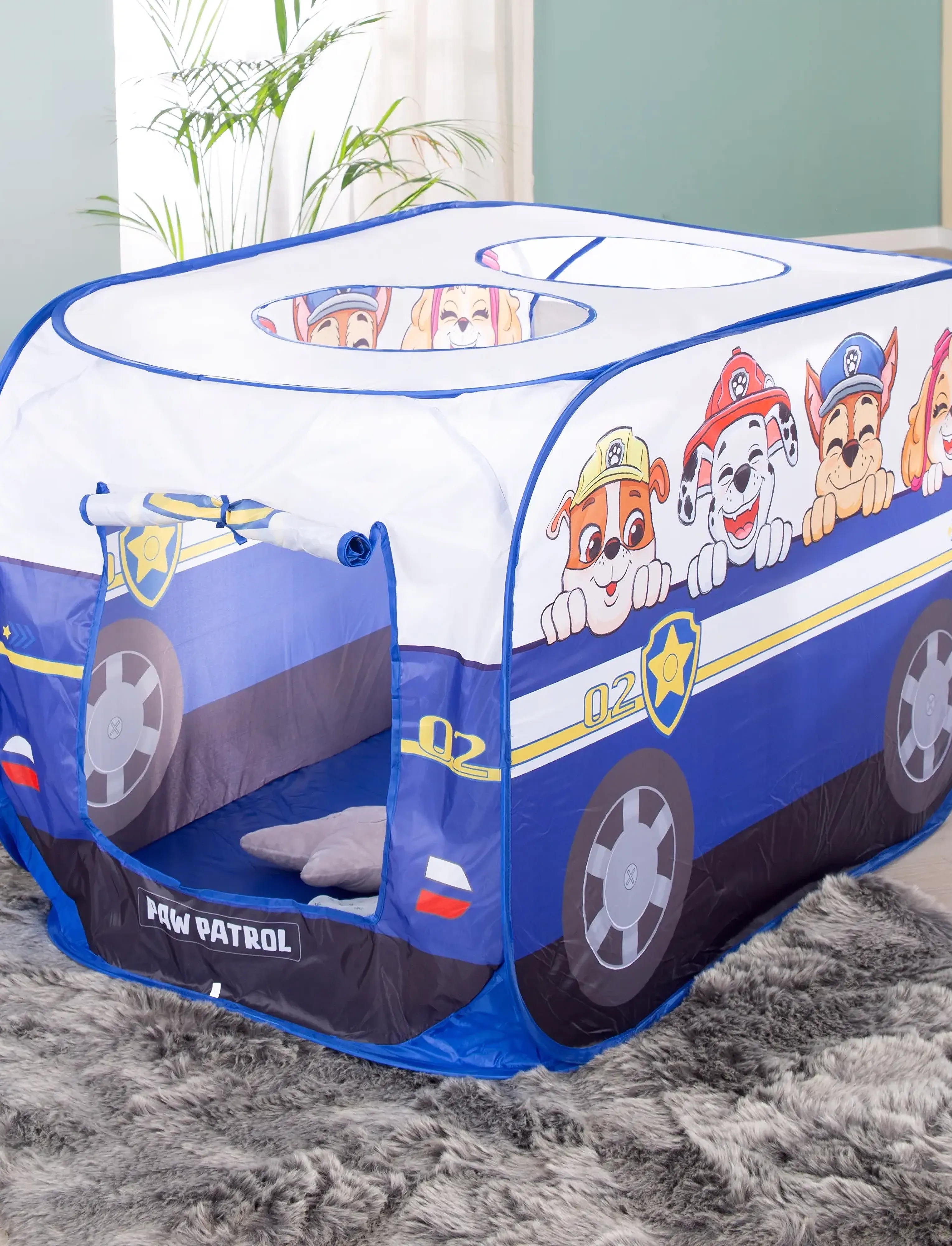 Paw Patrol Pop-Up Play Bus, One Size, Tents & Tunnels, Blau - Tent, Kinder