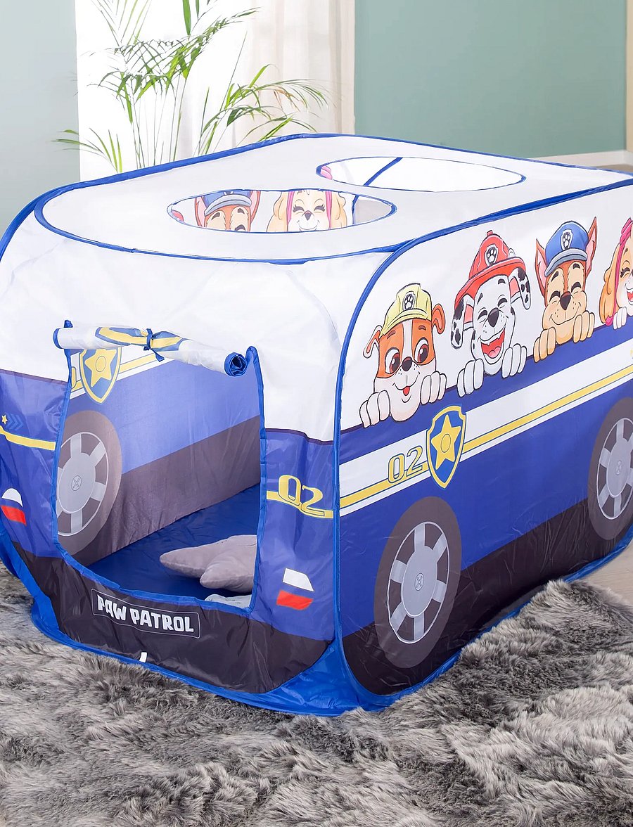 Põrsas Peppa - Pop-Up Play Bus - vaikiškos palapinės ir tuneliai - blue/ paw patrol - 0